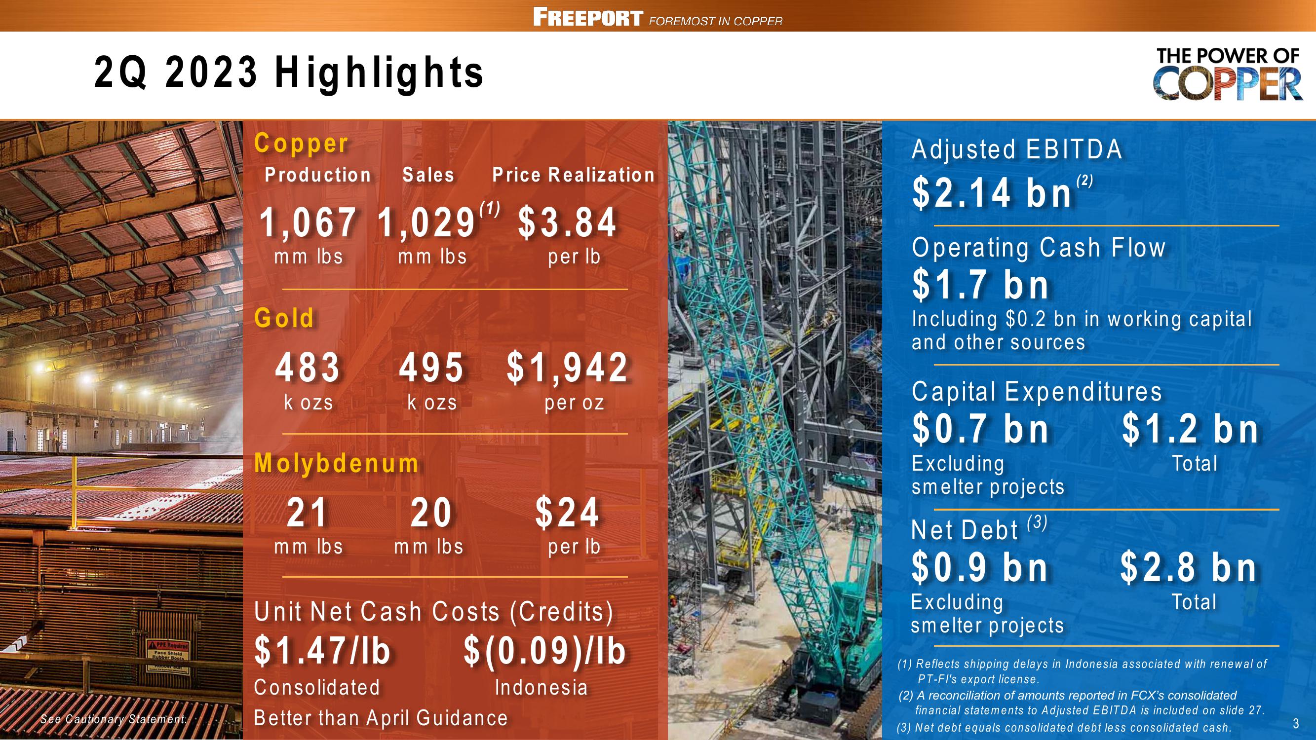 Freeport Copper Financials slide image #3