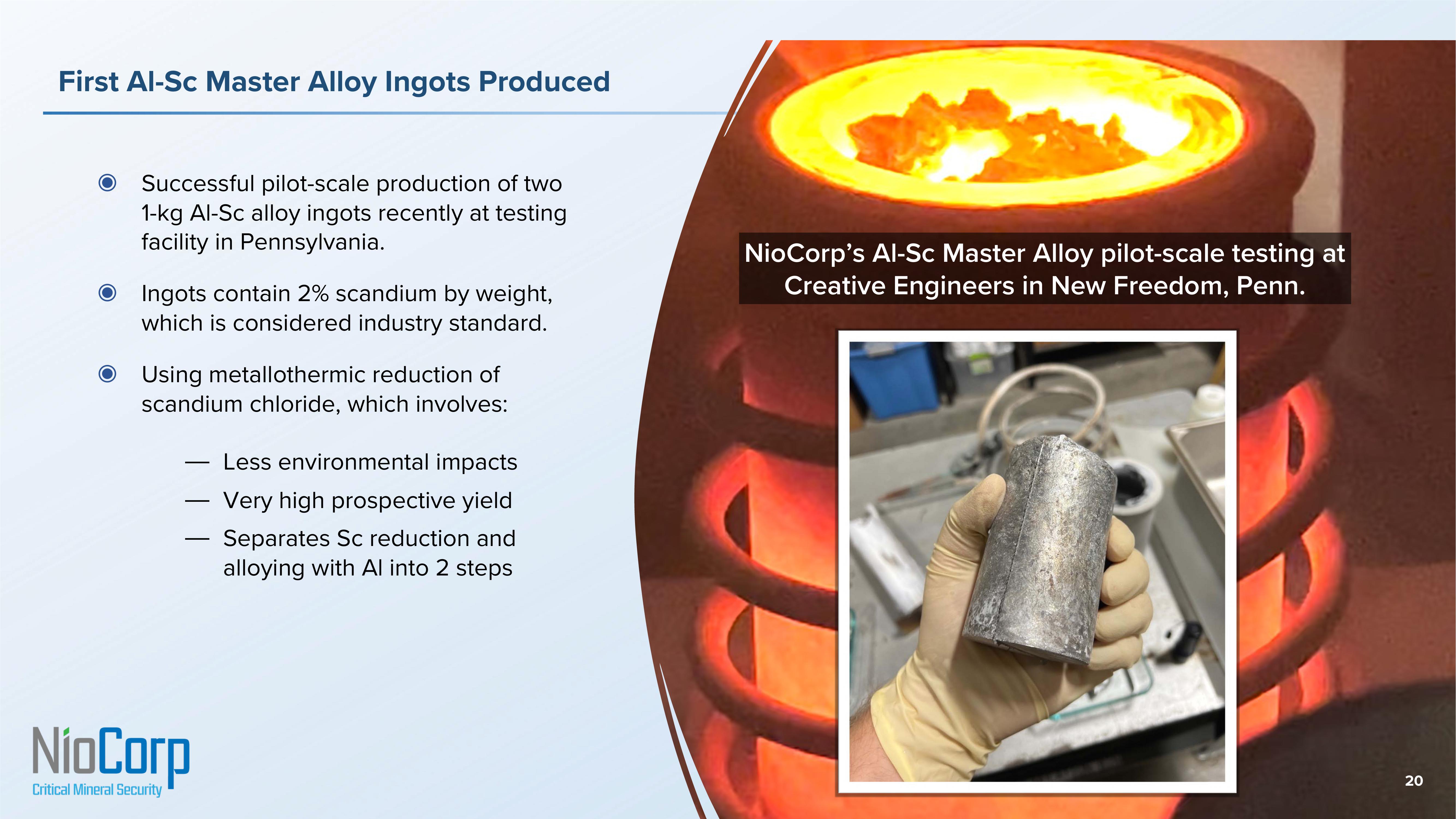 NioCorp Investor Presentation Deck slide image