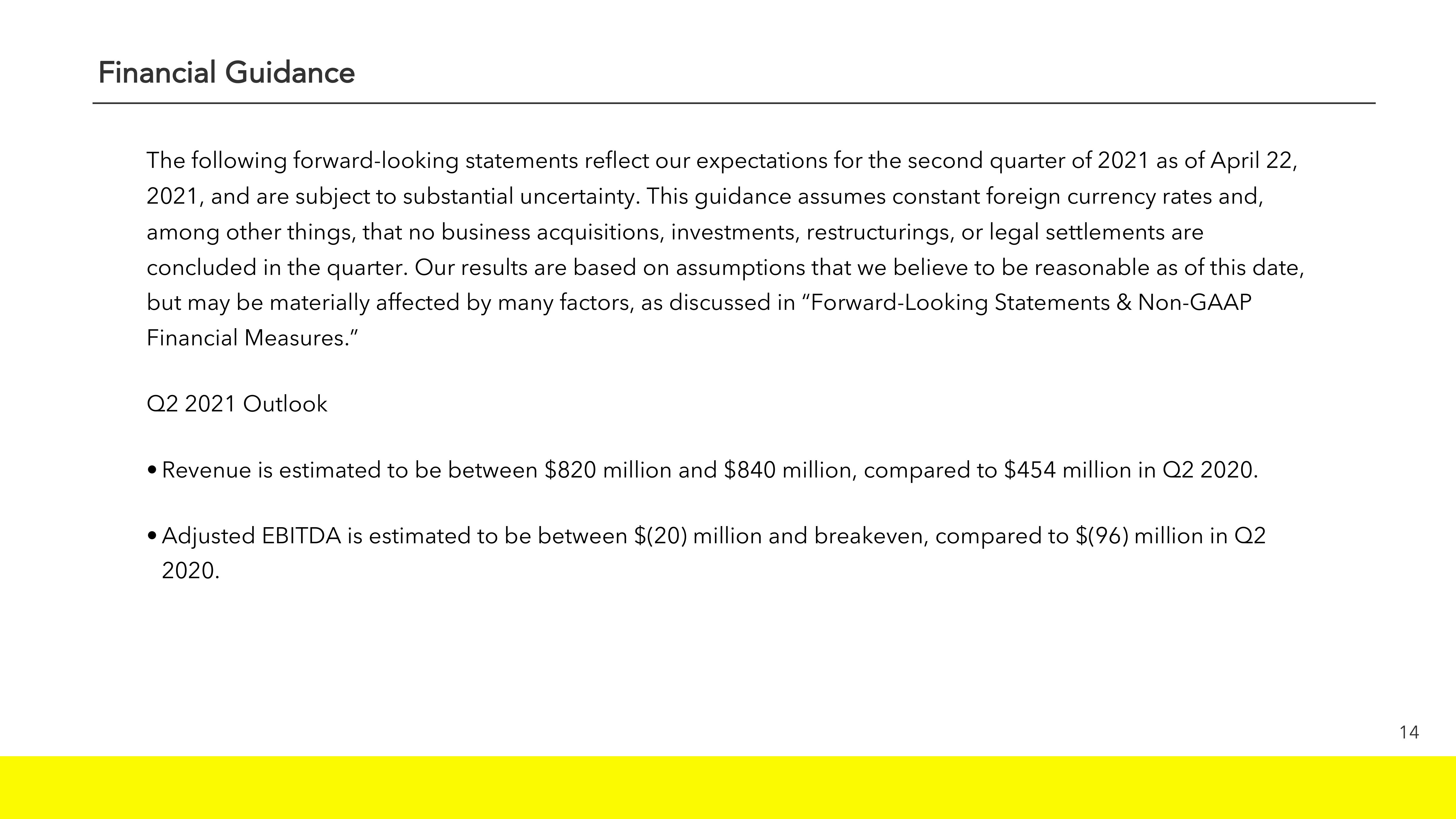 Snap Inc Results Presentation Deck slide image #14