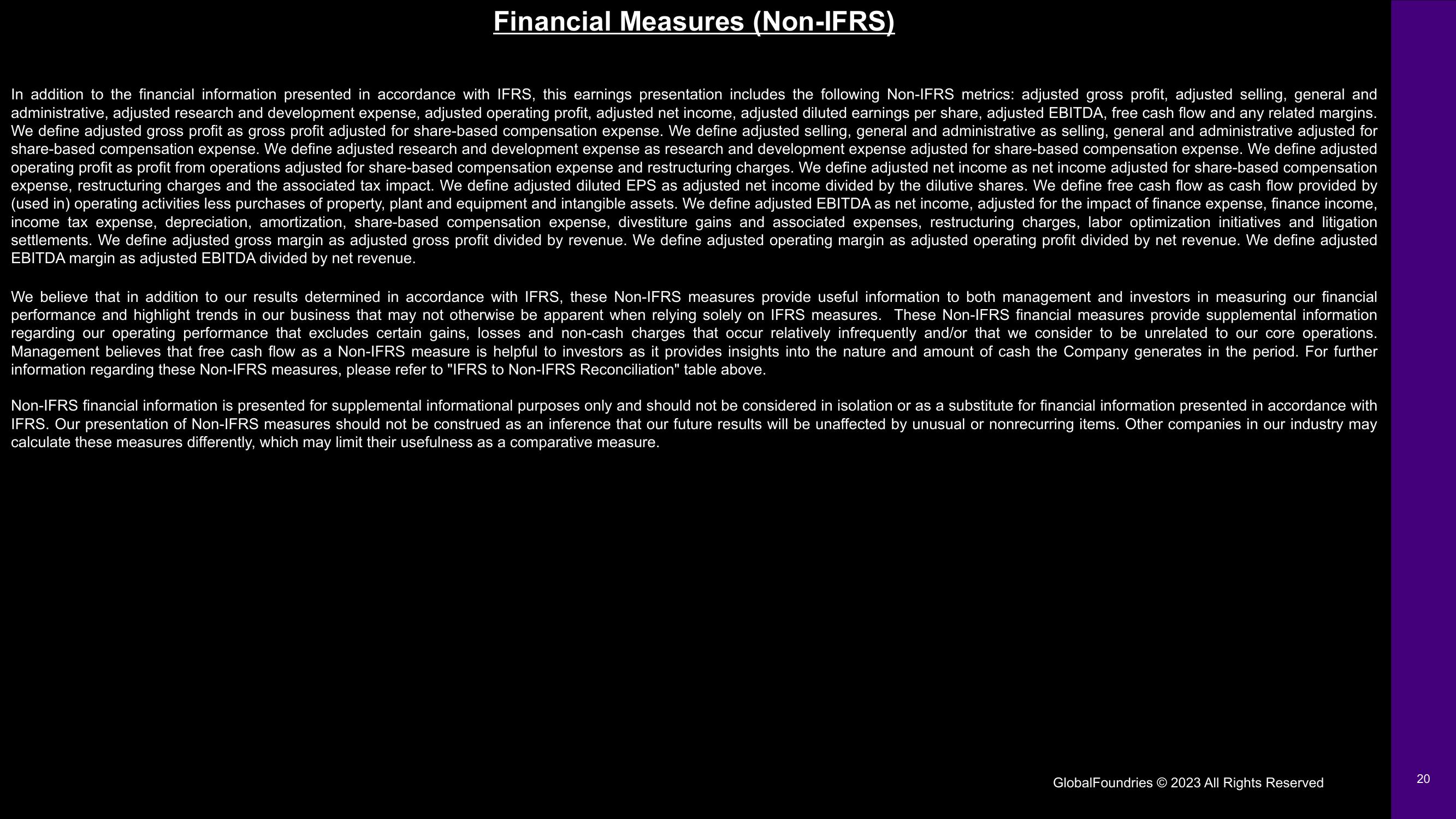 GlobalFoundries Results Presentation Deck slide image #20