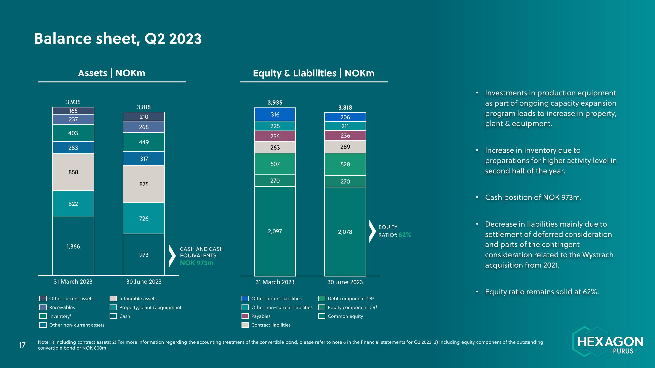 Hexagon Purus Results Presentation Deck slide image #17