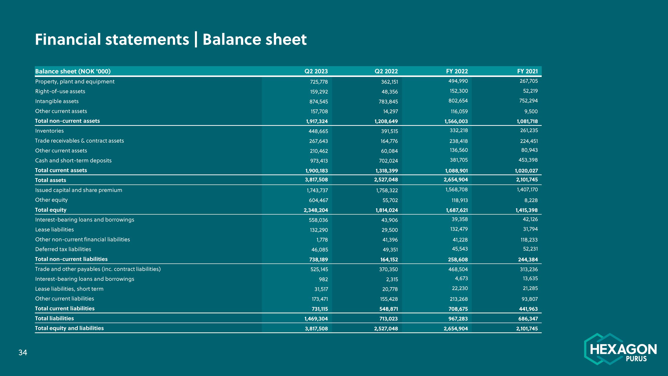 Hexagon Purus Results Presentation Deck slide image #34