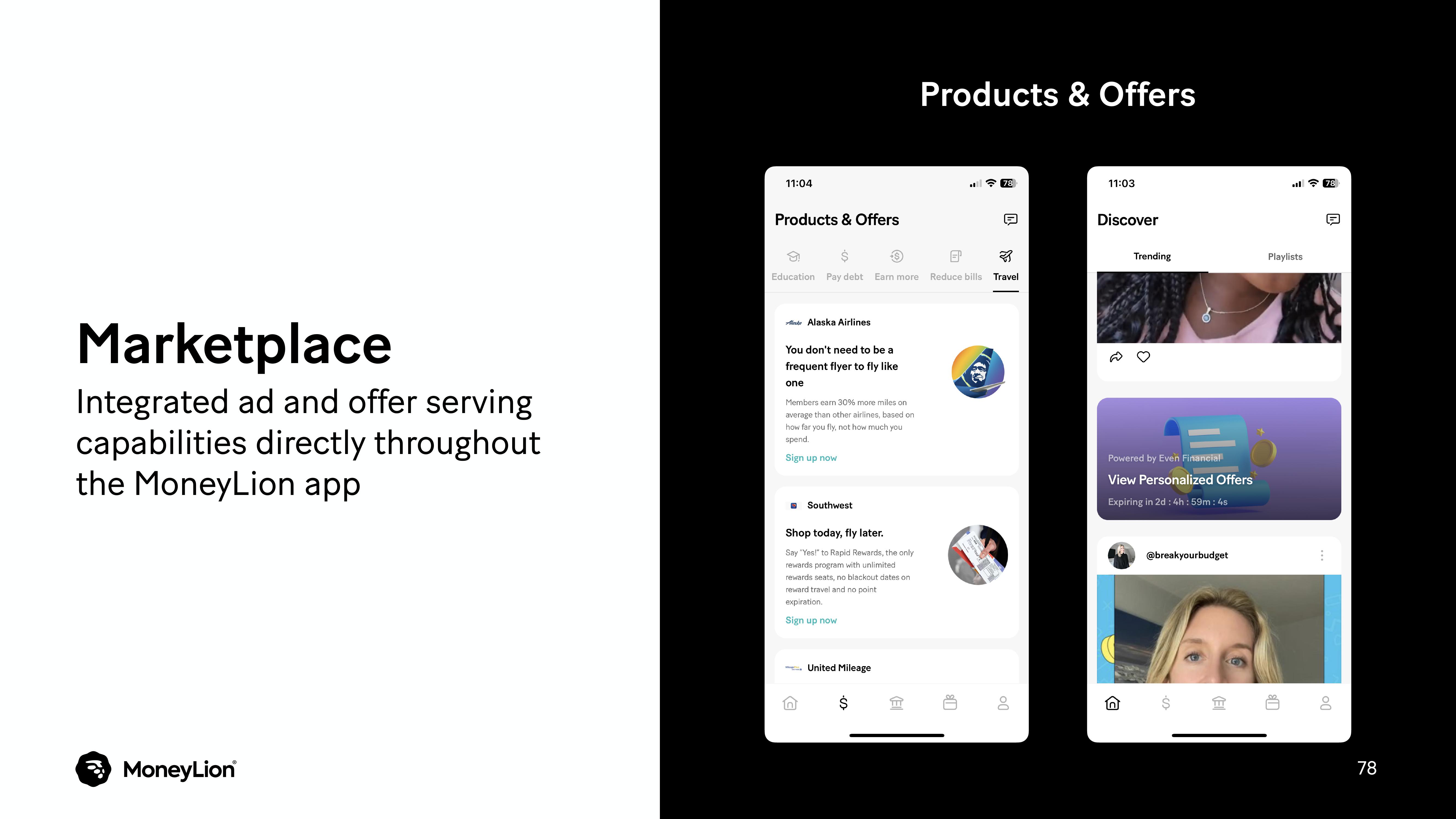 MoneyLion Investor Day Presentation Deck slide image #78