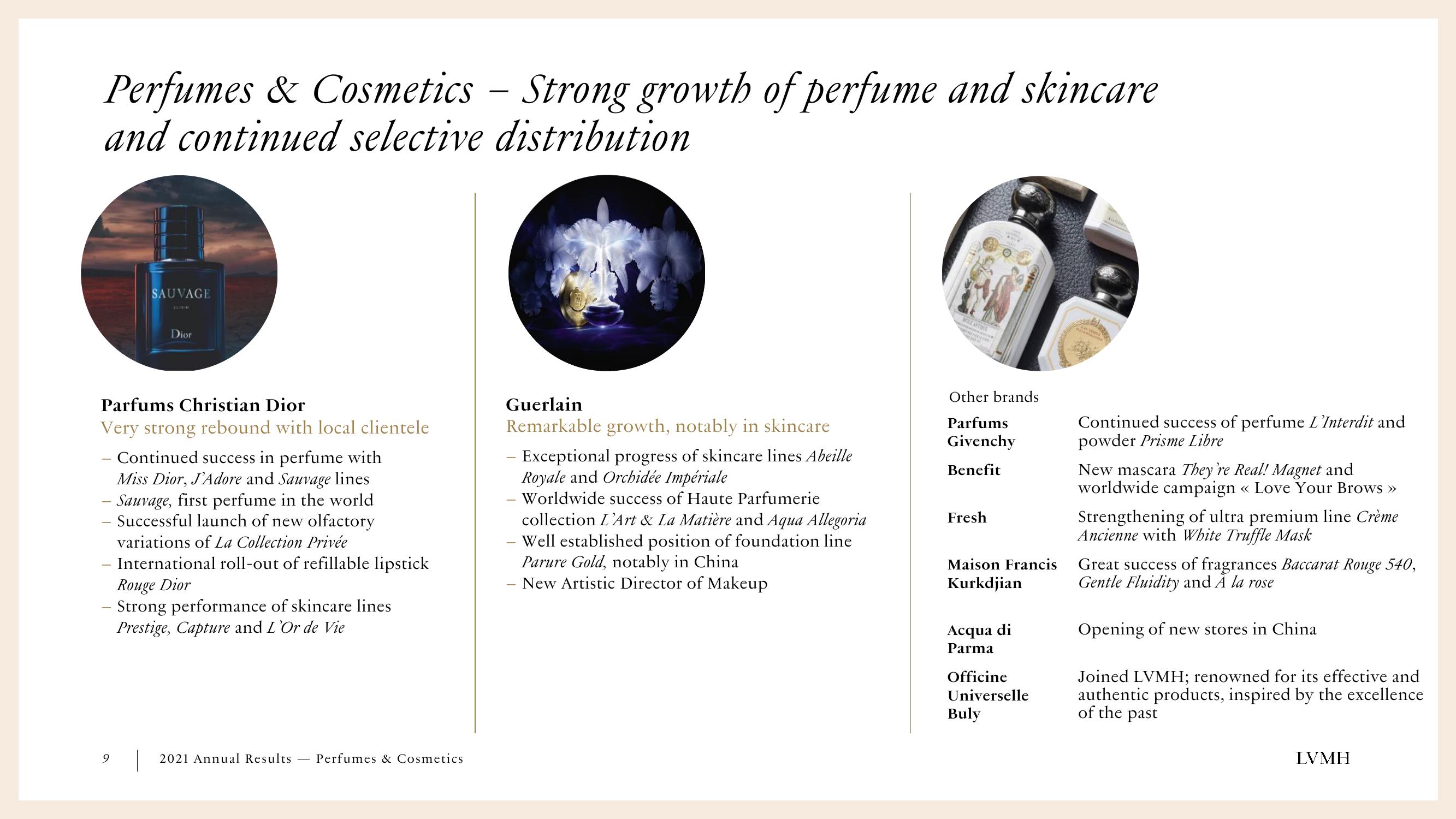 LVMH Results Presentation Deck slide image #9