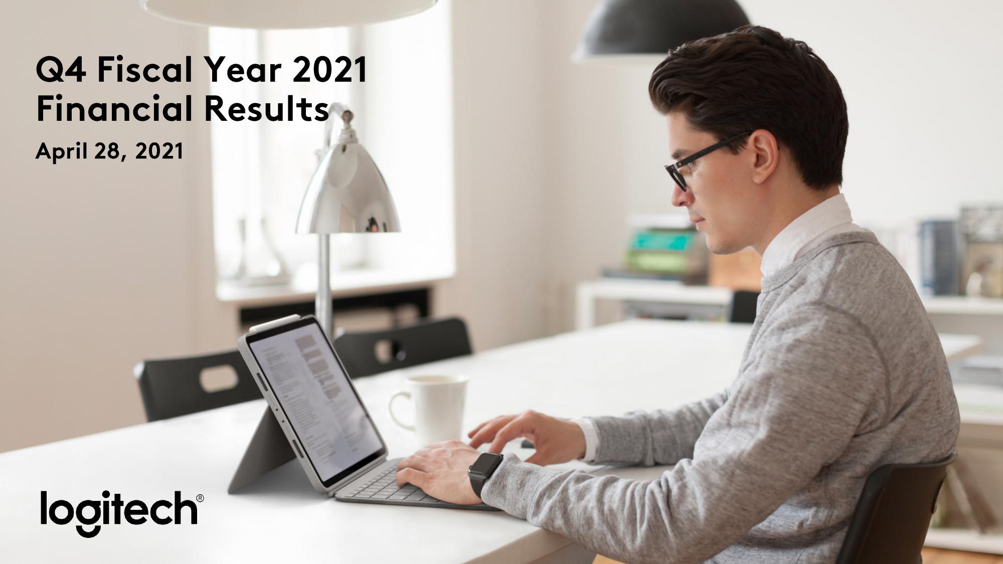 Q4 FY2021 Logitech Results image