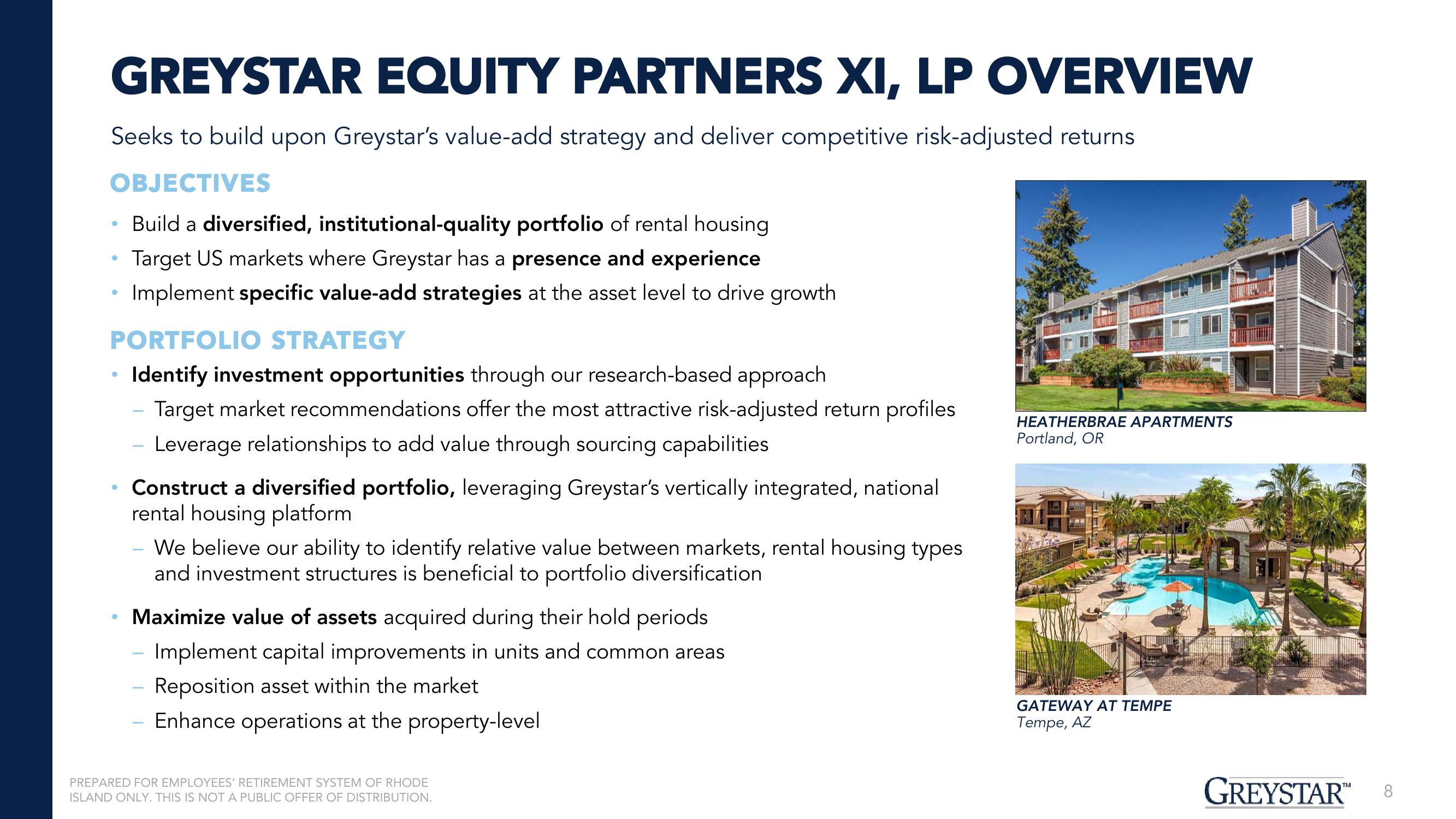 Greystar Equity Partners XI (May-23) slide image #8