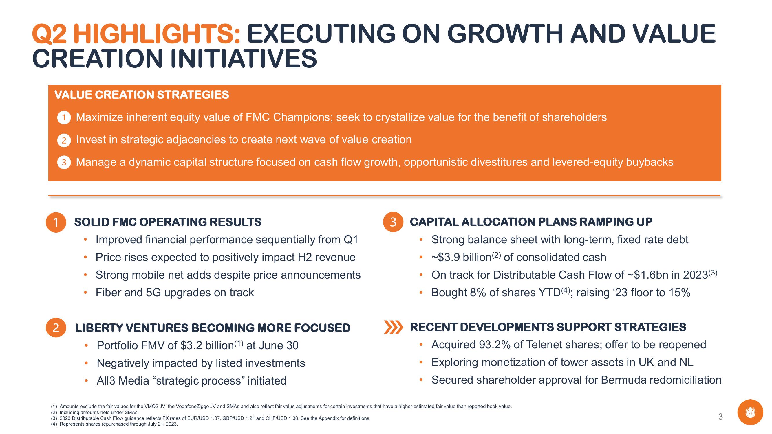 Liberty Global Results Presentation Deck slide image #3