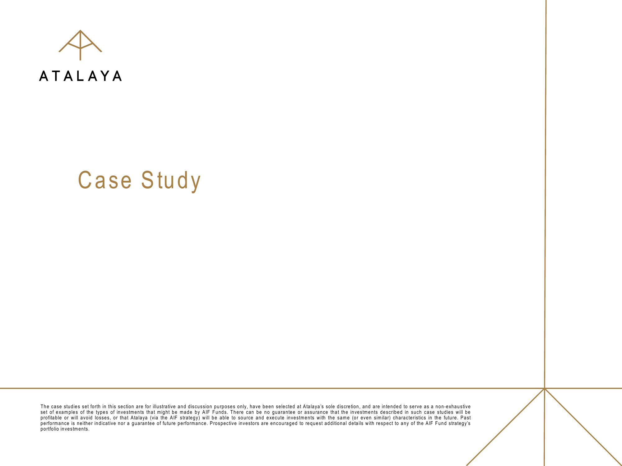 Atalaya Risk Management Overview slide image #20