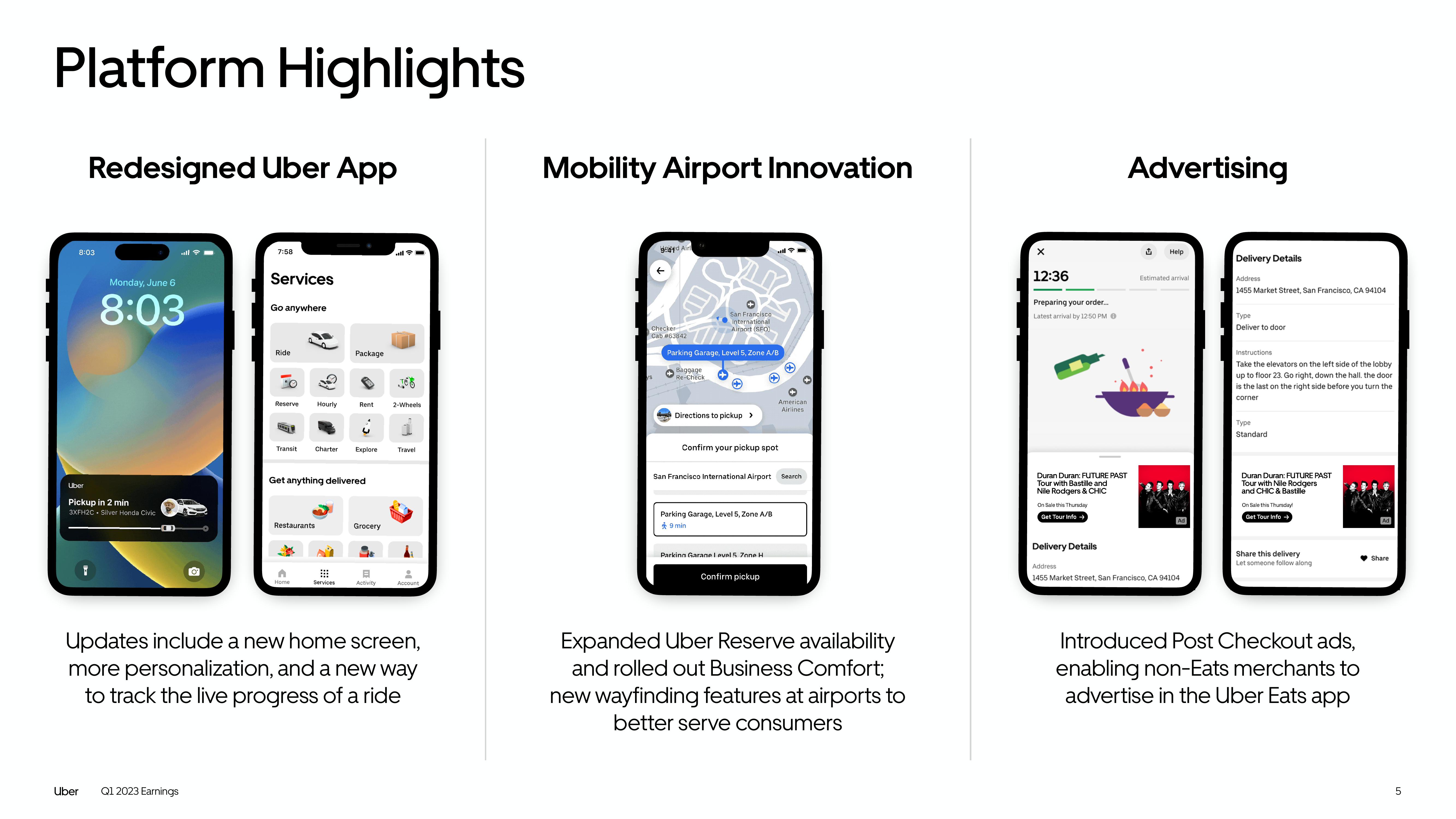 Uber Results Presentation Deck slide image #5