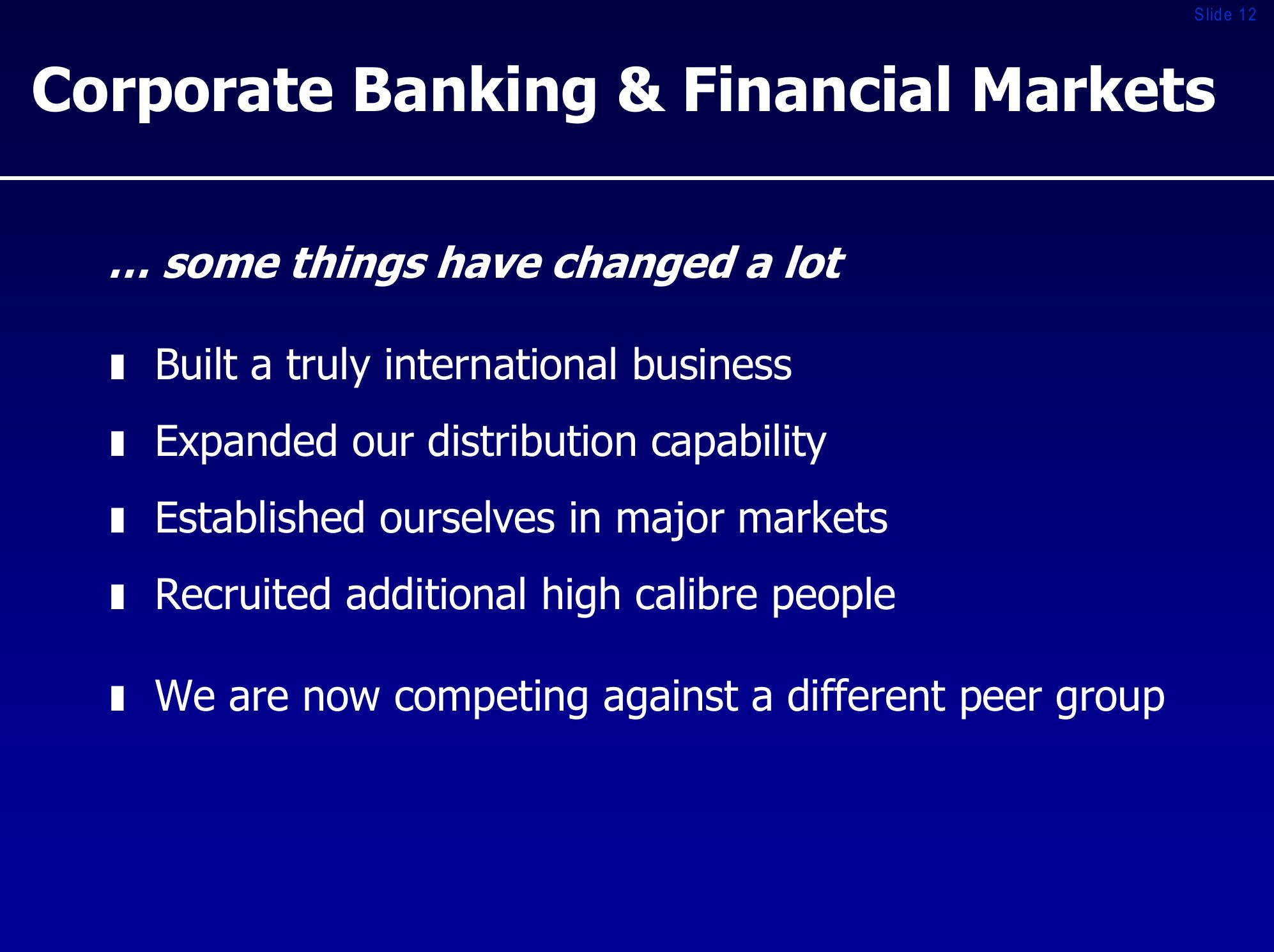 Royal bank of scotland group investor presentation slide image #12