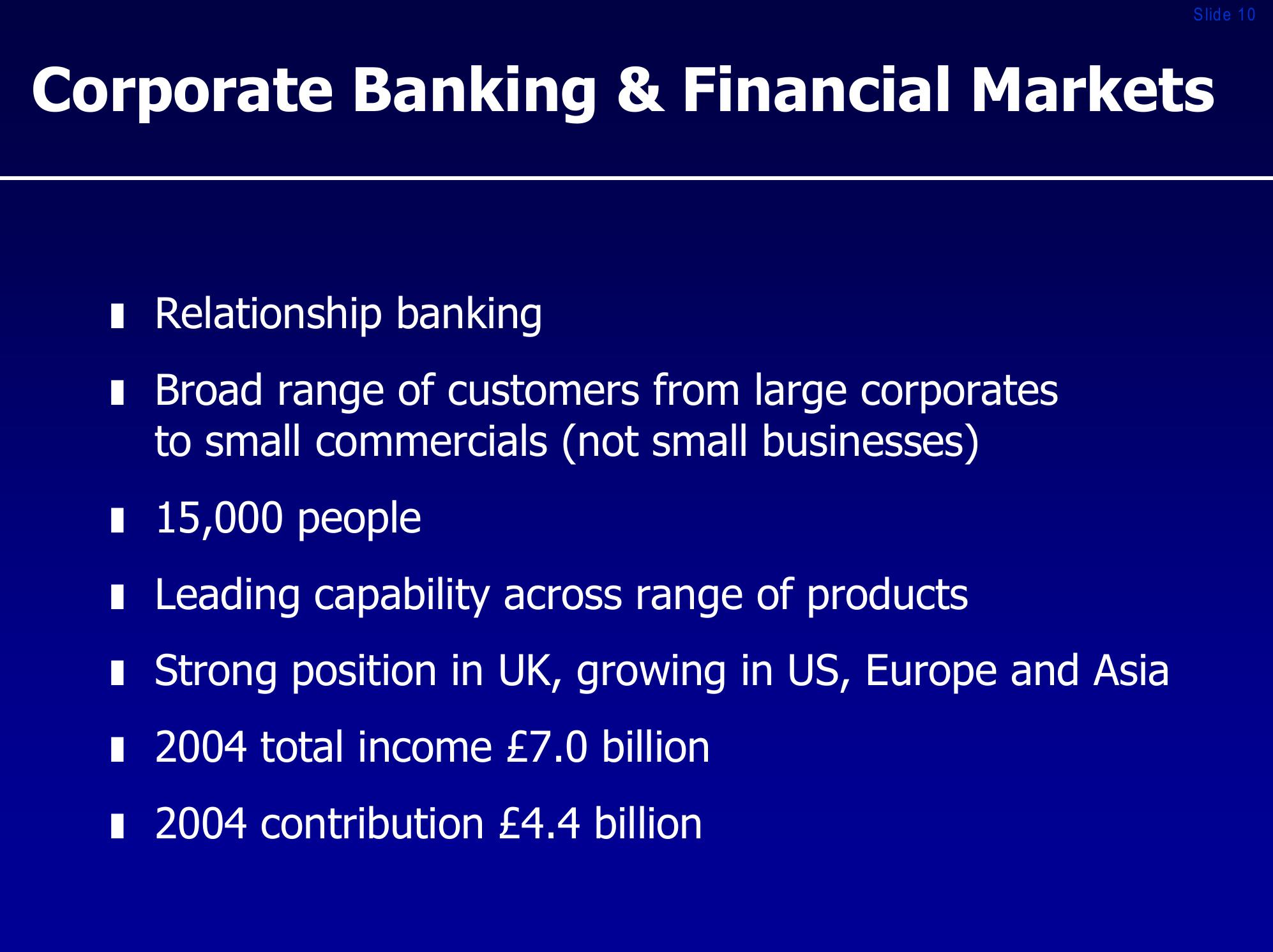 Royal bank of scotland group investor presentation slide image #10