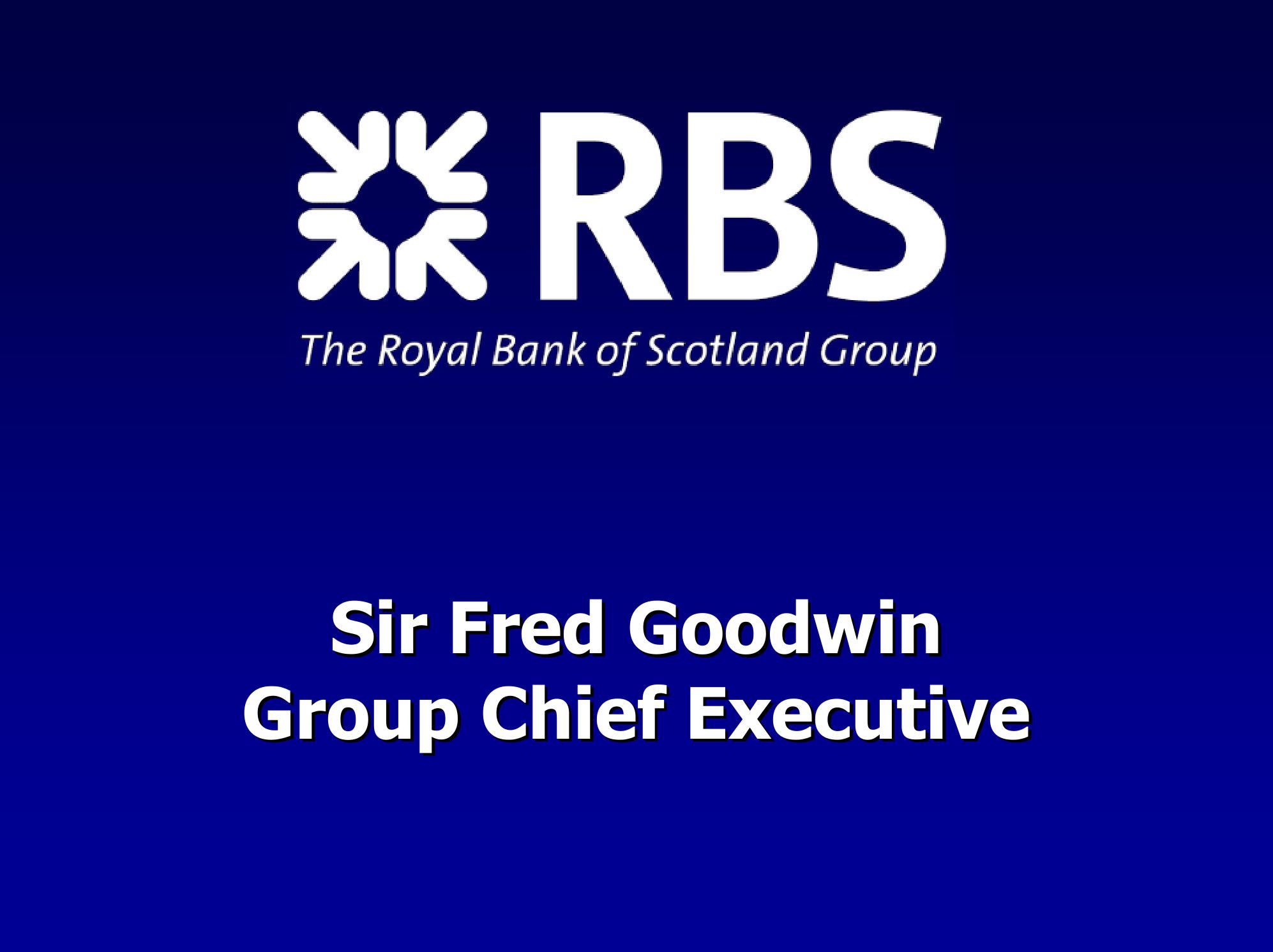 Royal bank of scotland group investor presentation slide image #3