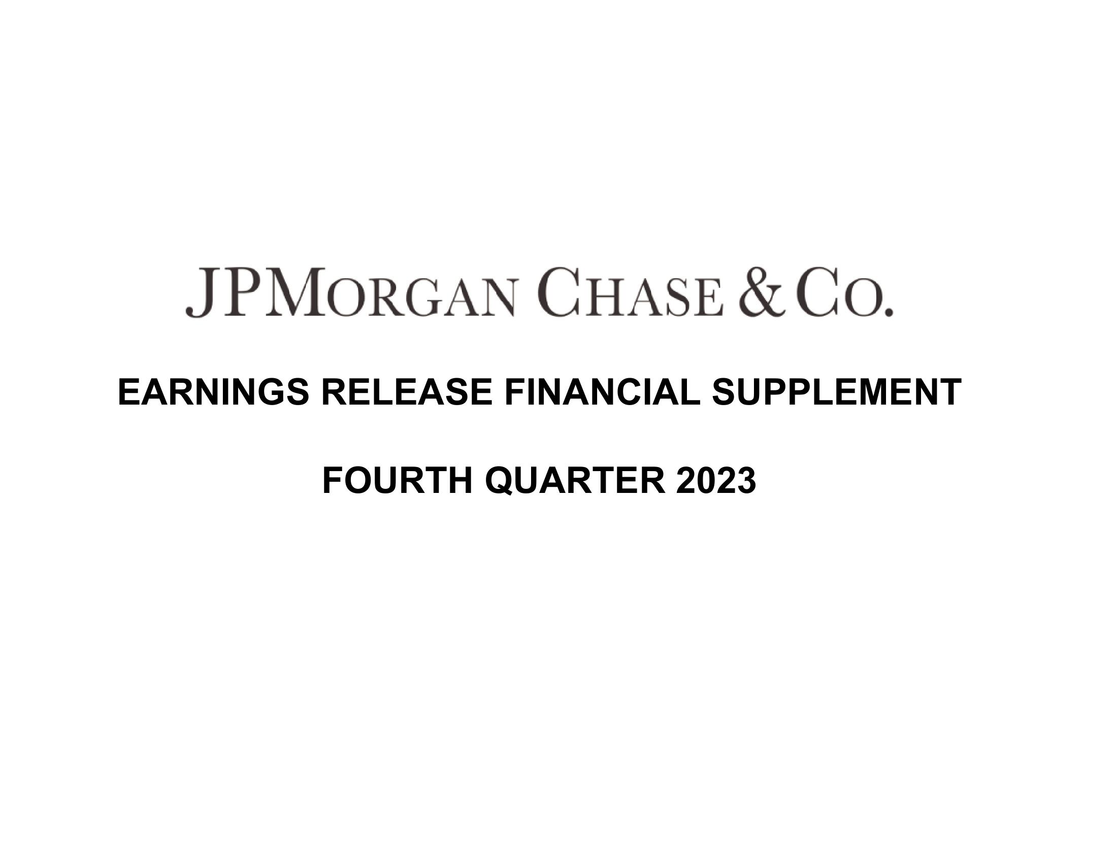 J.P.Morgan 4Q23 Earnings Results image