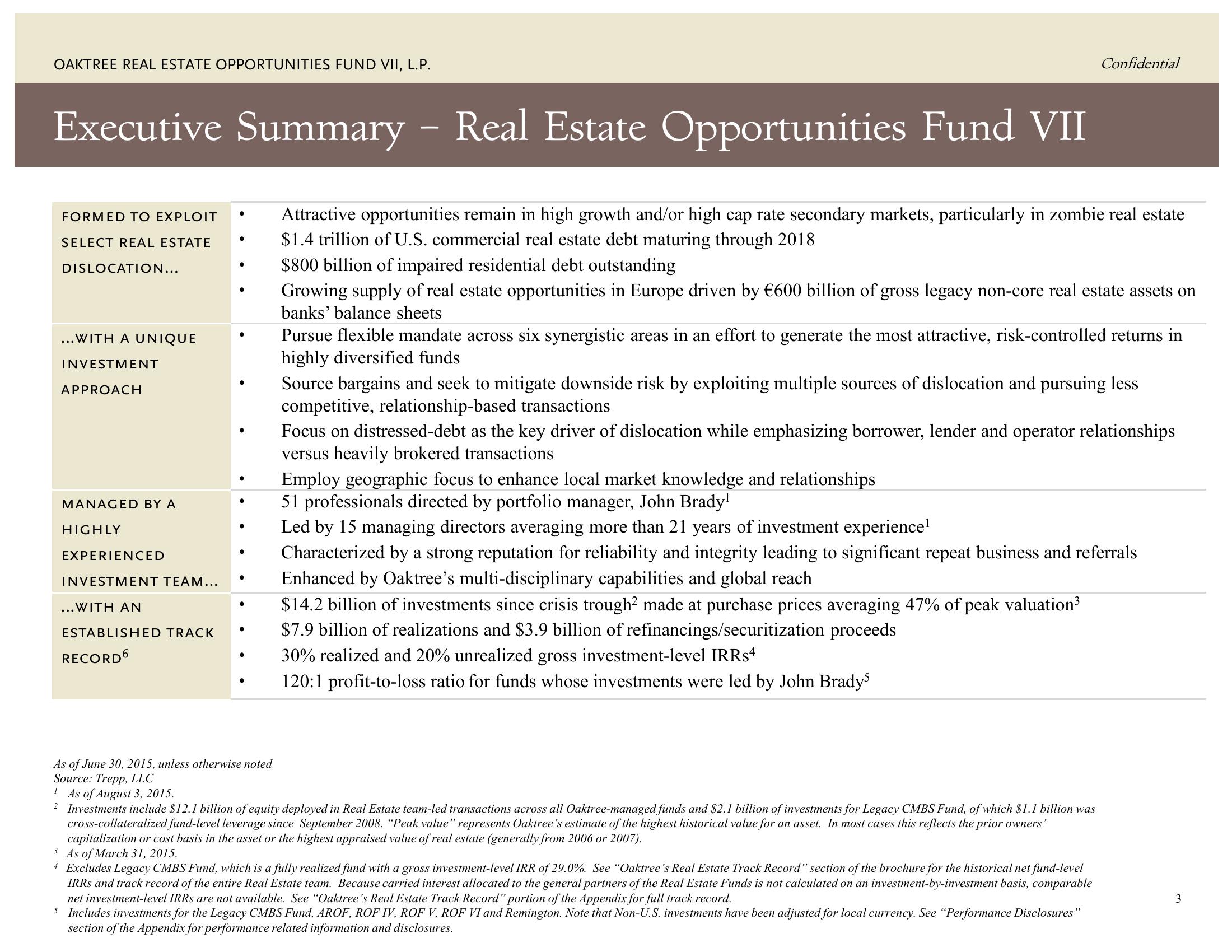 Oaktree Real Estate Opportunities Fund VII, L.P. slide image #8