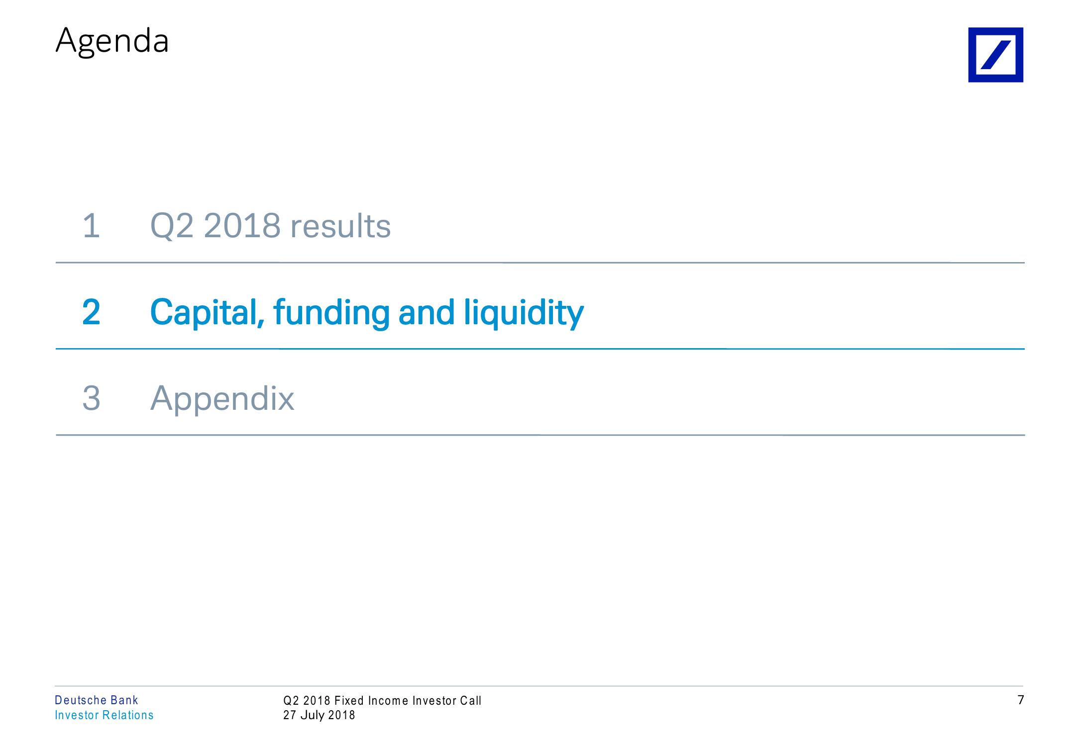 Q2 2018 Fixed Income Investor Conference Call slide image #8