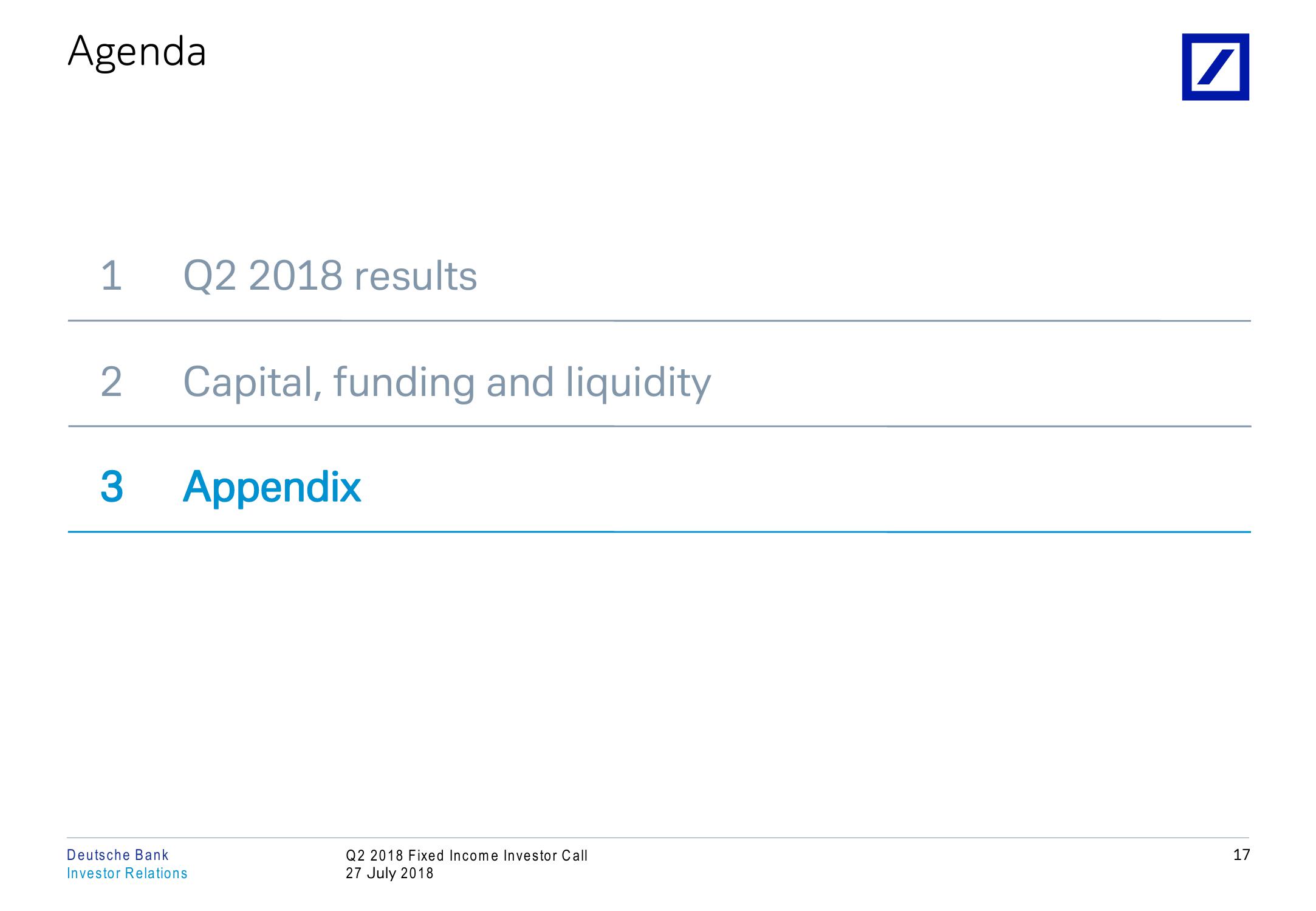 Q2 2018 Fixed Income Investor Conference Call slide image #18