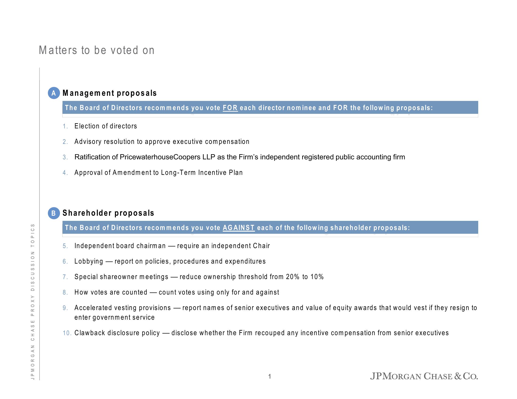 Ratification of PwC as Auditor slide image #2