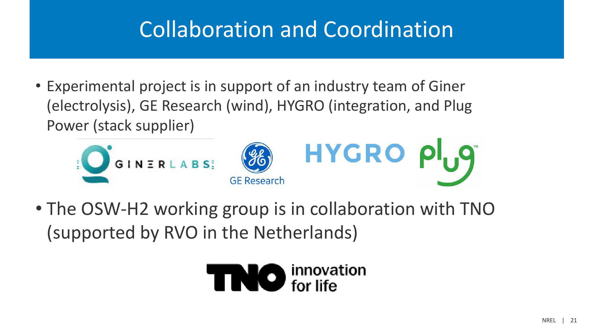 U.S. Wind to Hydrogen Modeling, Analysis, Testing, and Collaboration slide image #21