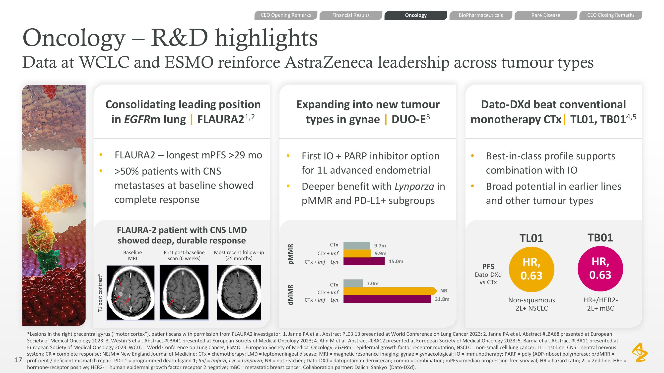 AstraZeneca Results Presentation Deck slide image #17