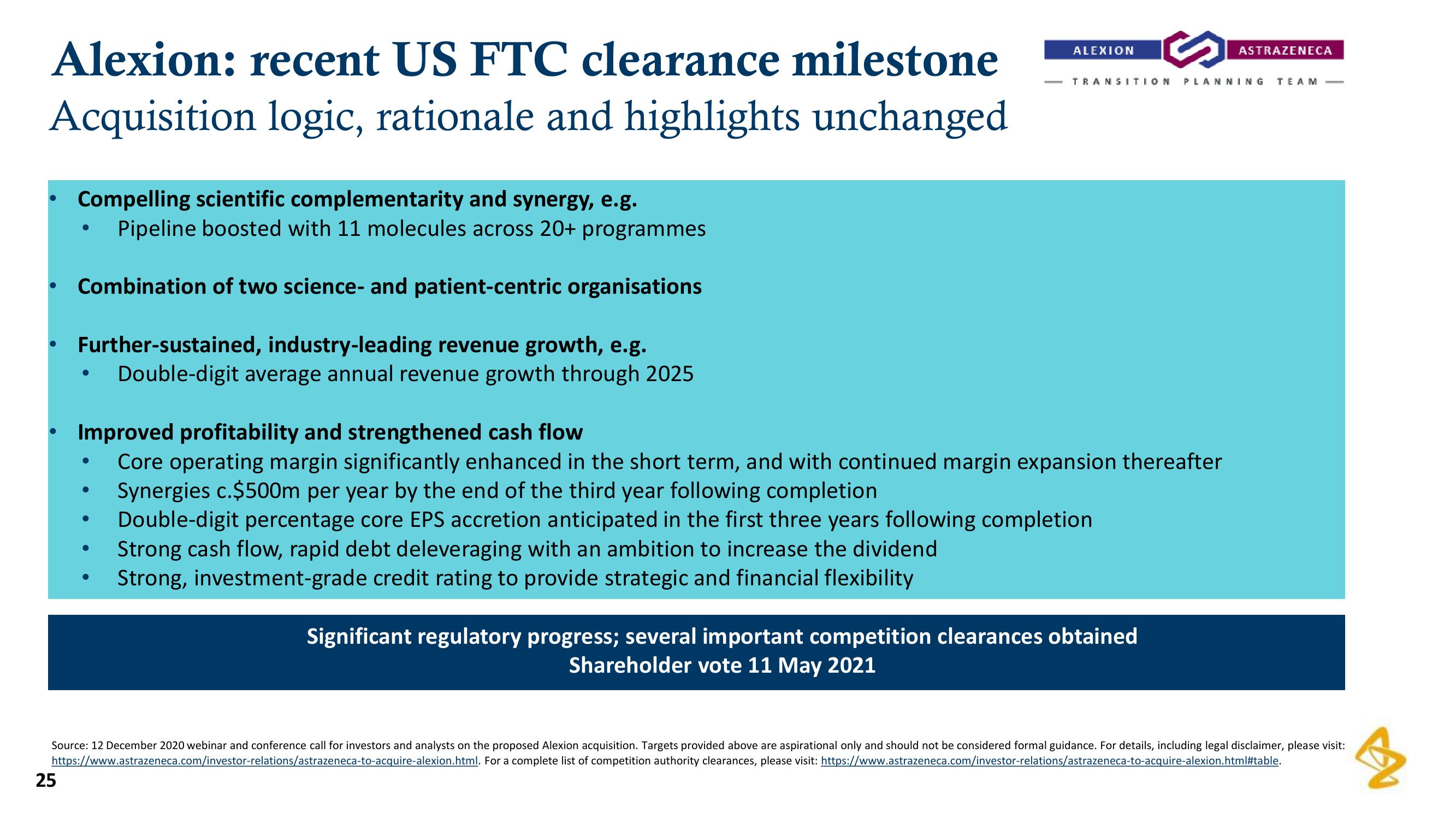 AstraZeneca Results Presentation Deck slide image #25