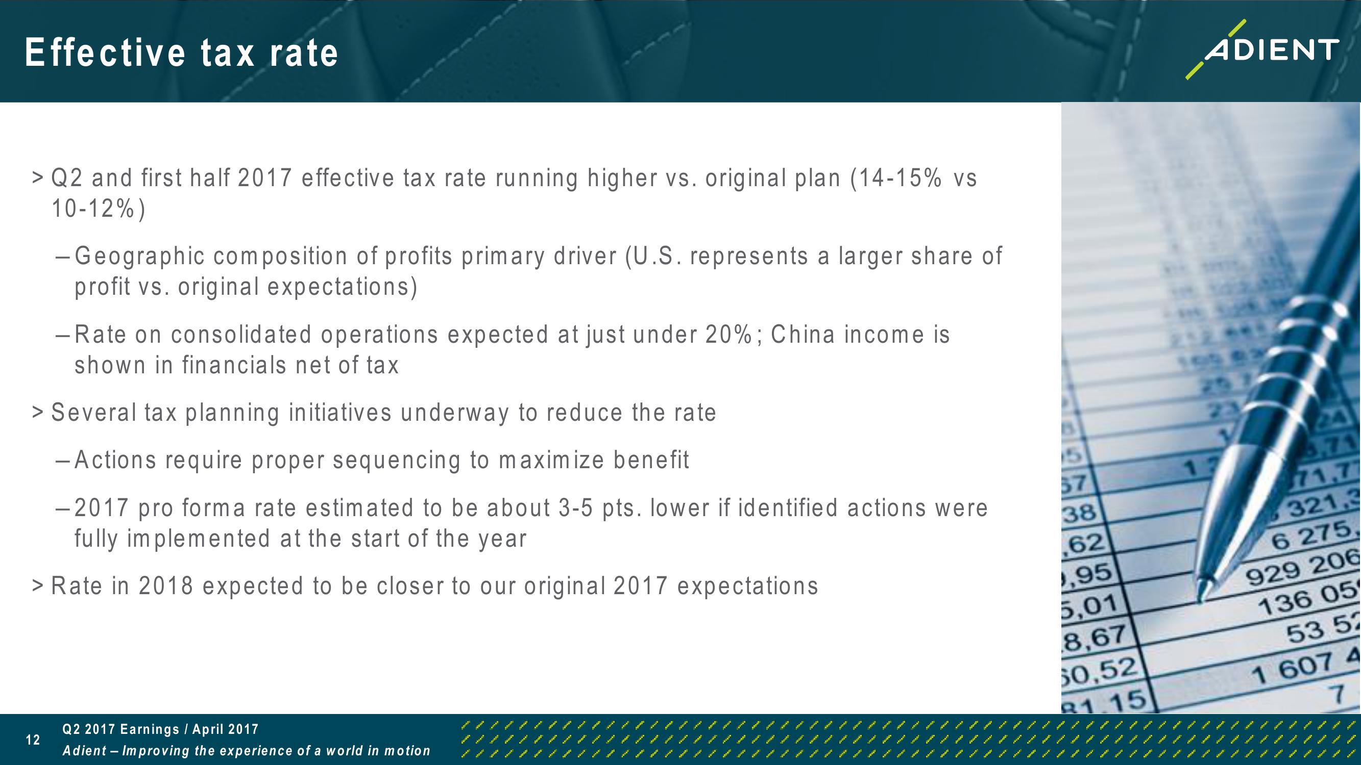 FY 2017 Second Quarter Earnings Call slide image