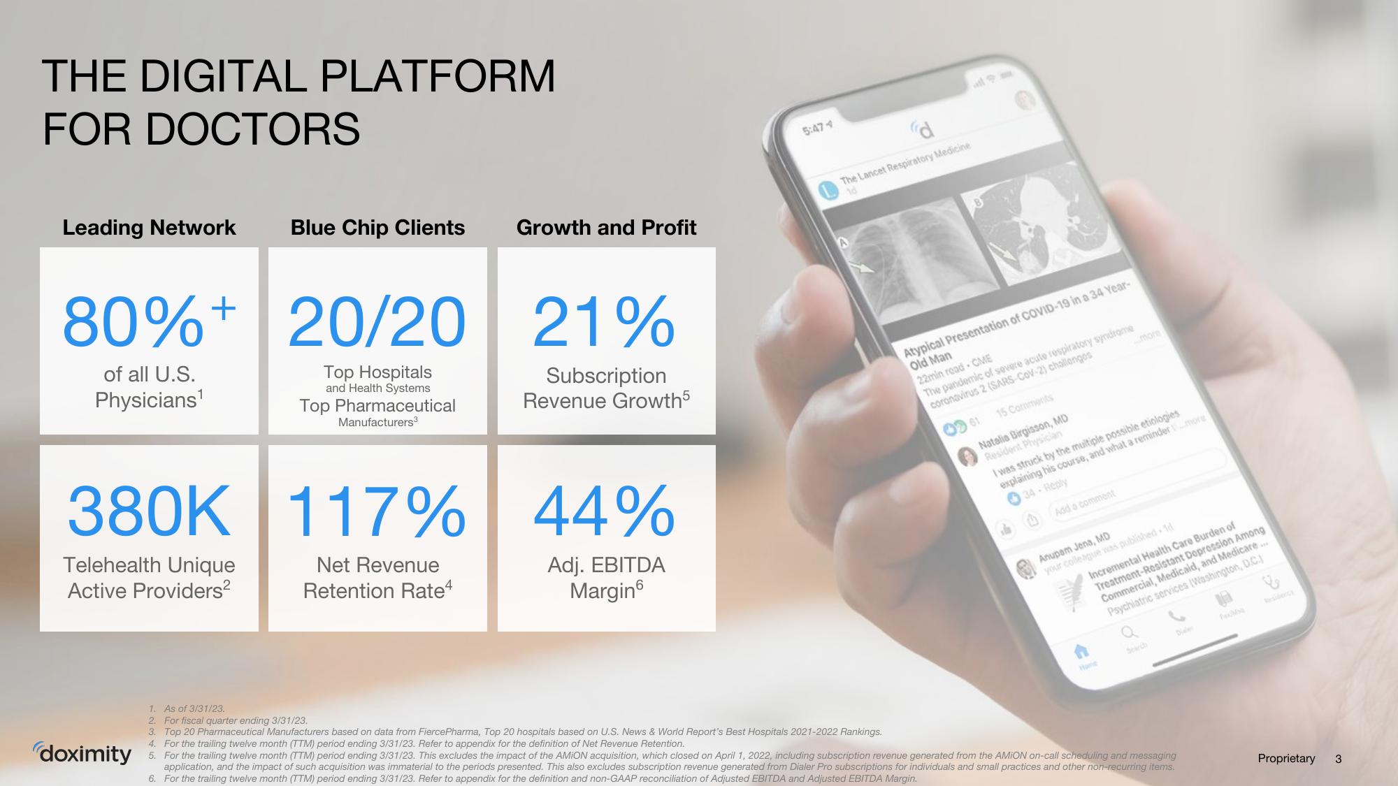 Doximity IPO Presentation Deck slide image #3