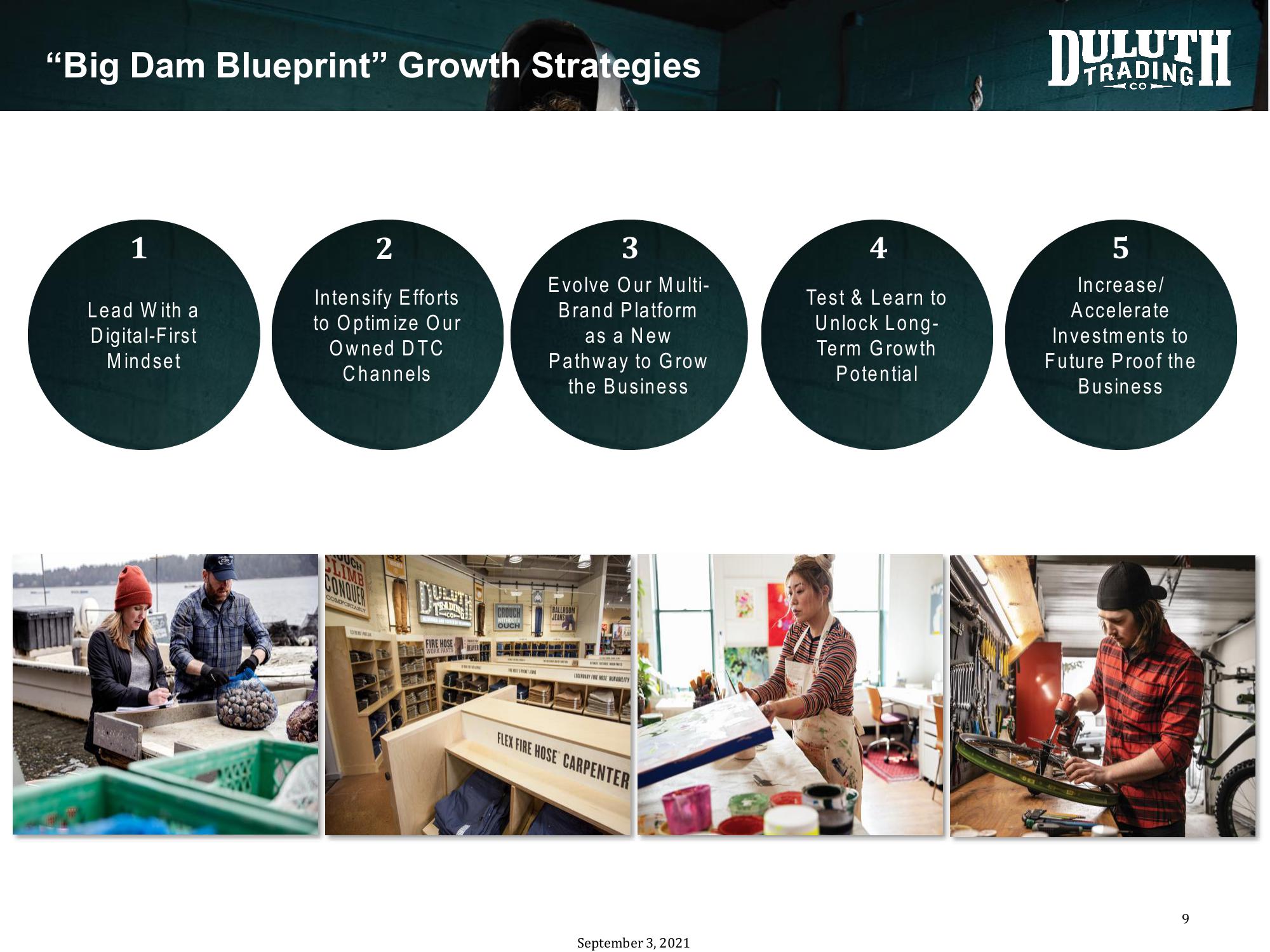 15% Growth & Efficiency Strategy slide image #9