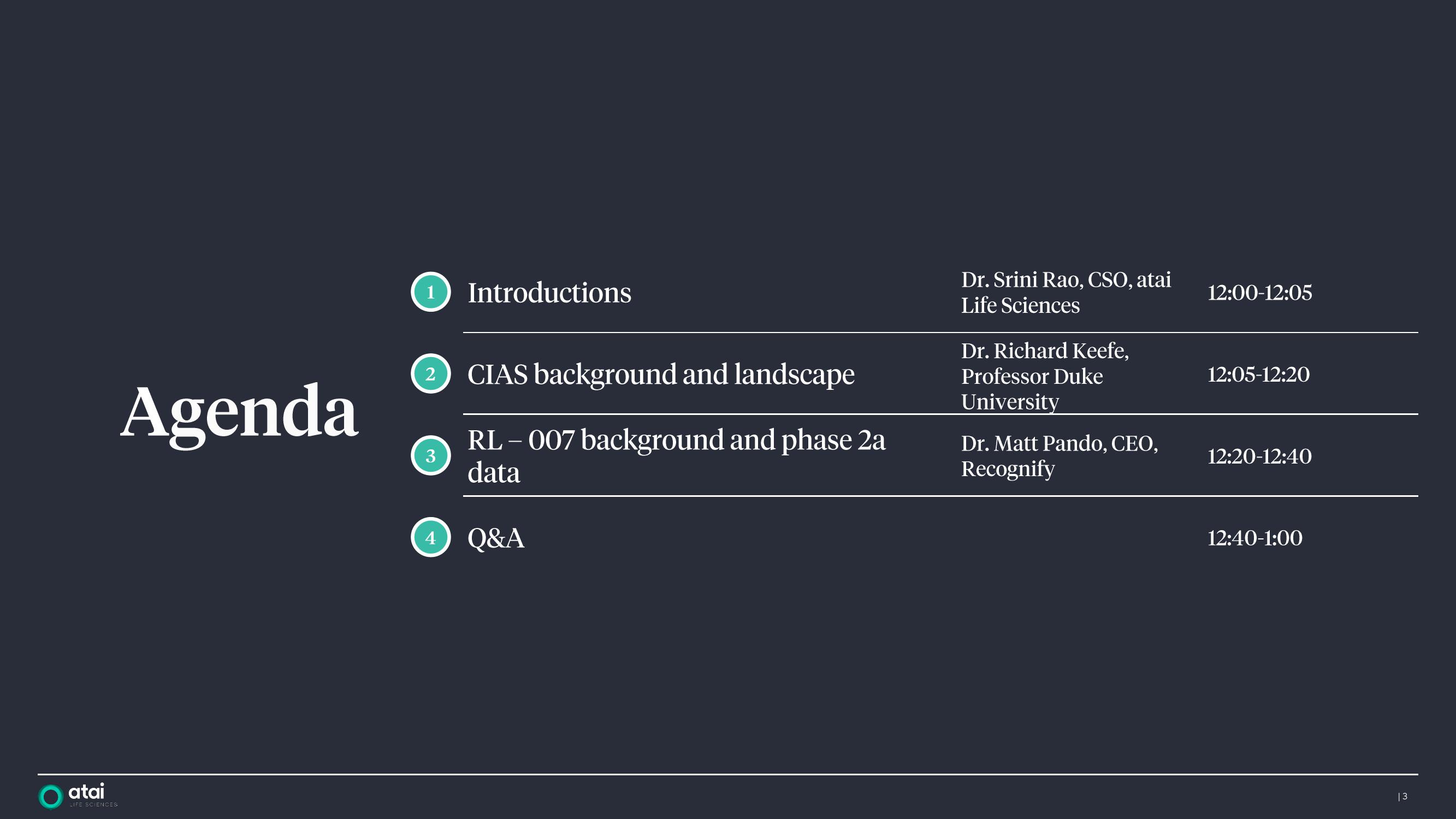 ATAI Investor Day Presentation Deck slide image #3