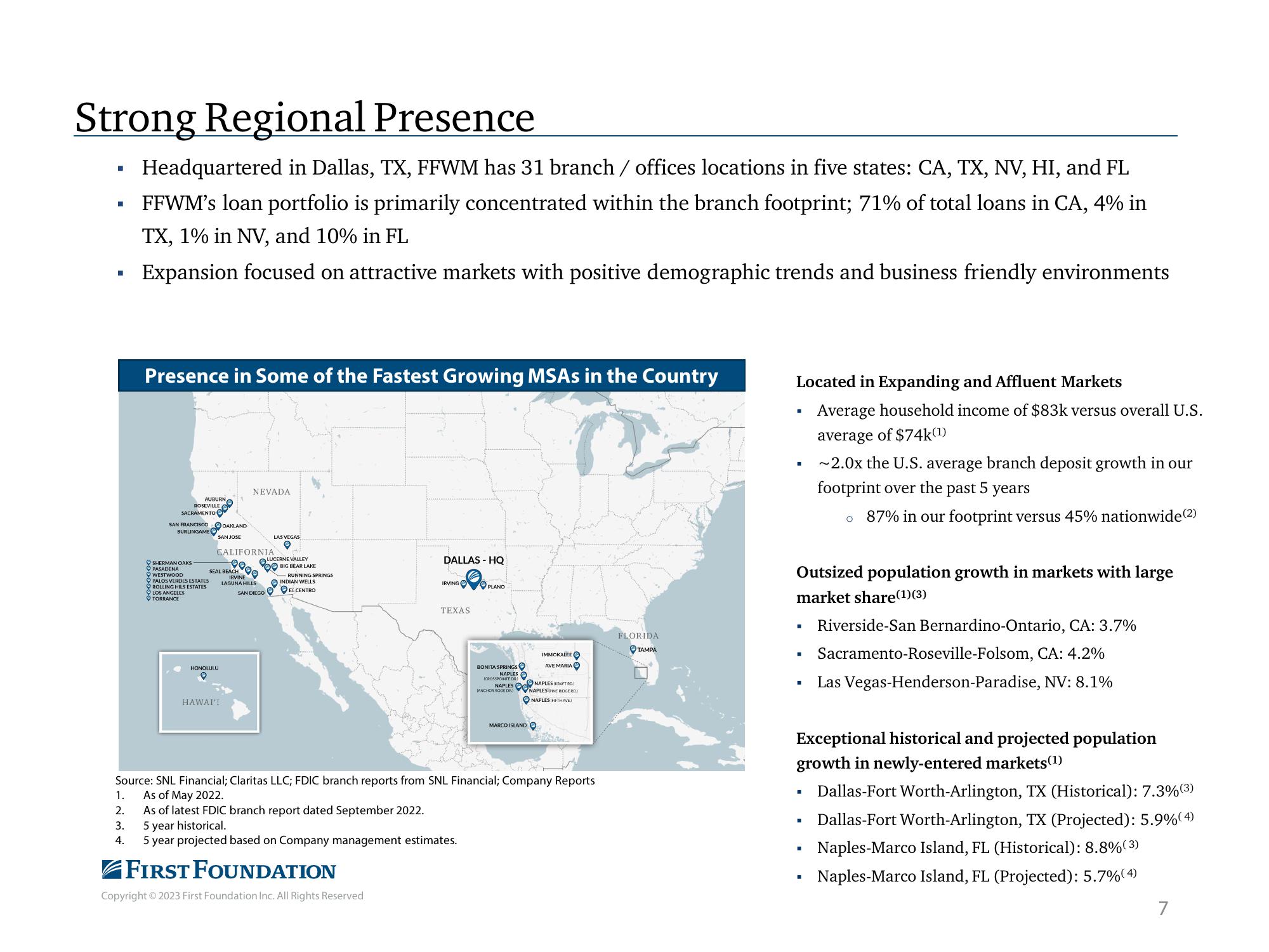 First Foundation Investor Presentation Deck slide image #8