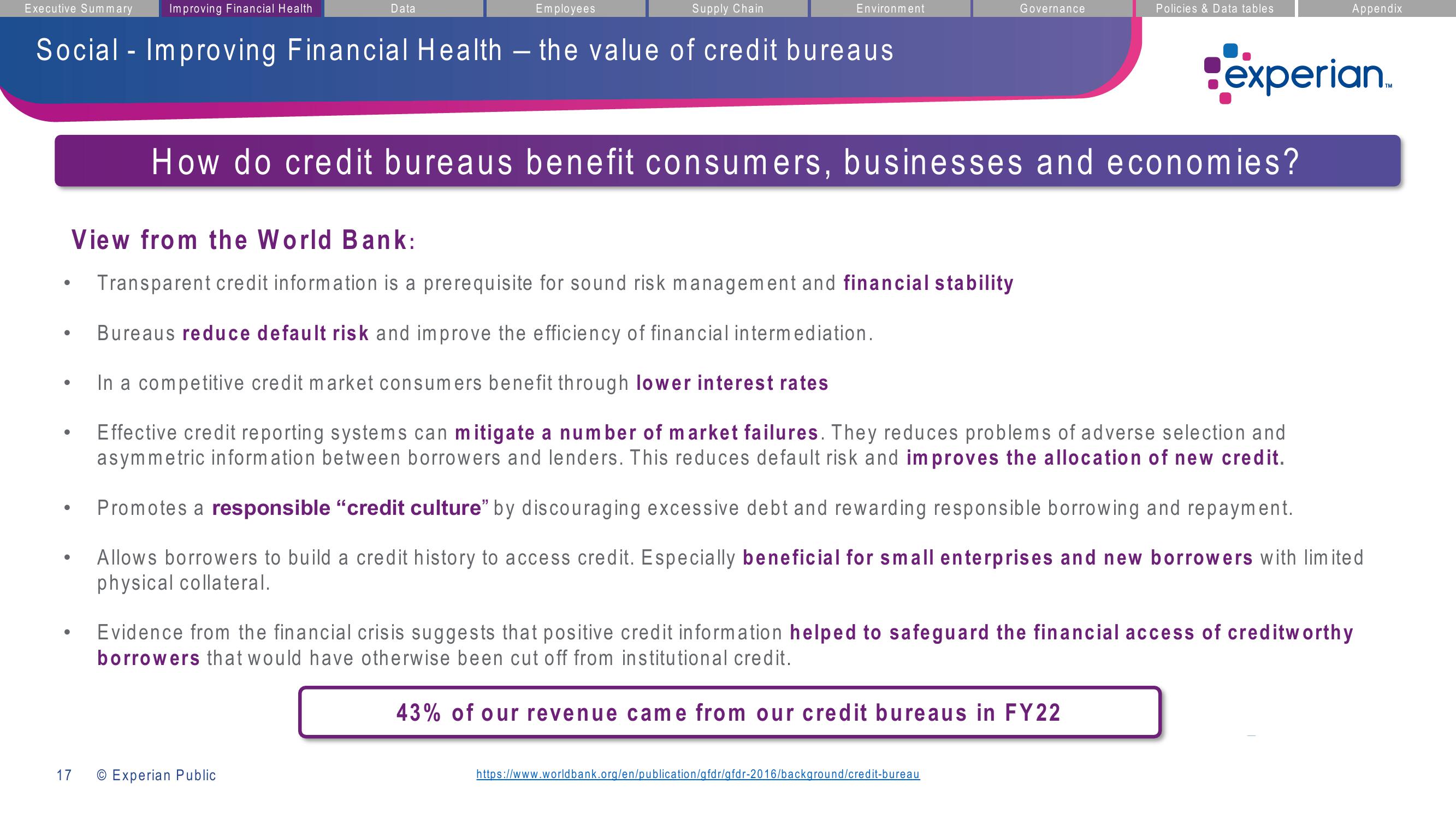 Experian ESG Presentation Deck slide image #17