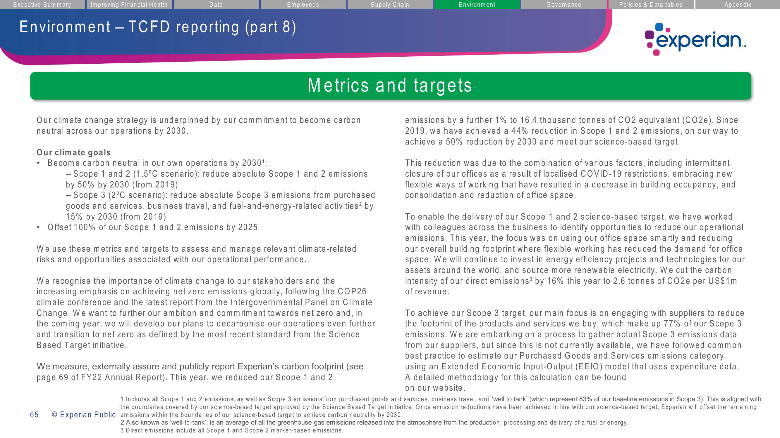 Experian ESG Presentation Deck slide image #65