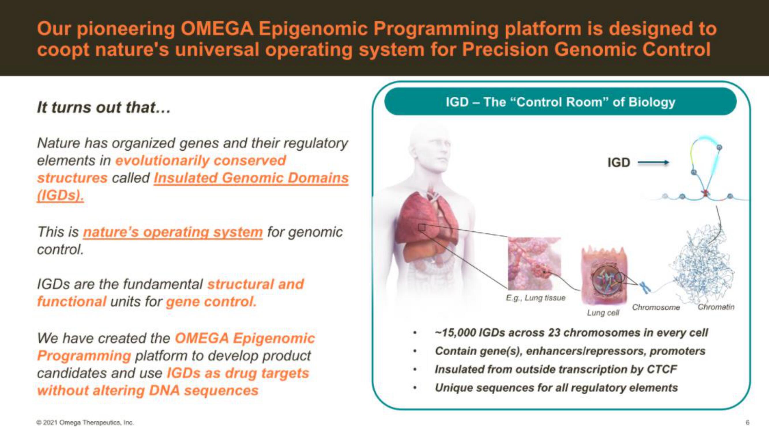 Omega Therapeutics IPO Presentation Deck slide image #6