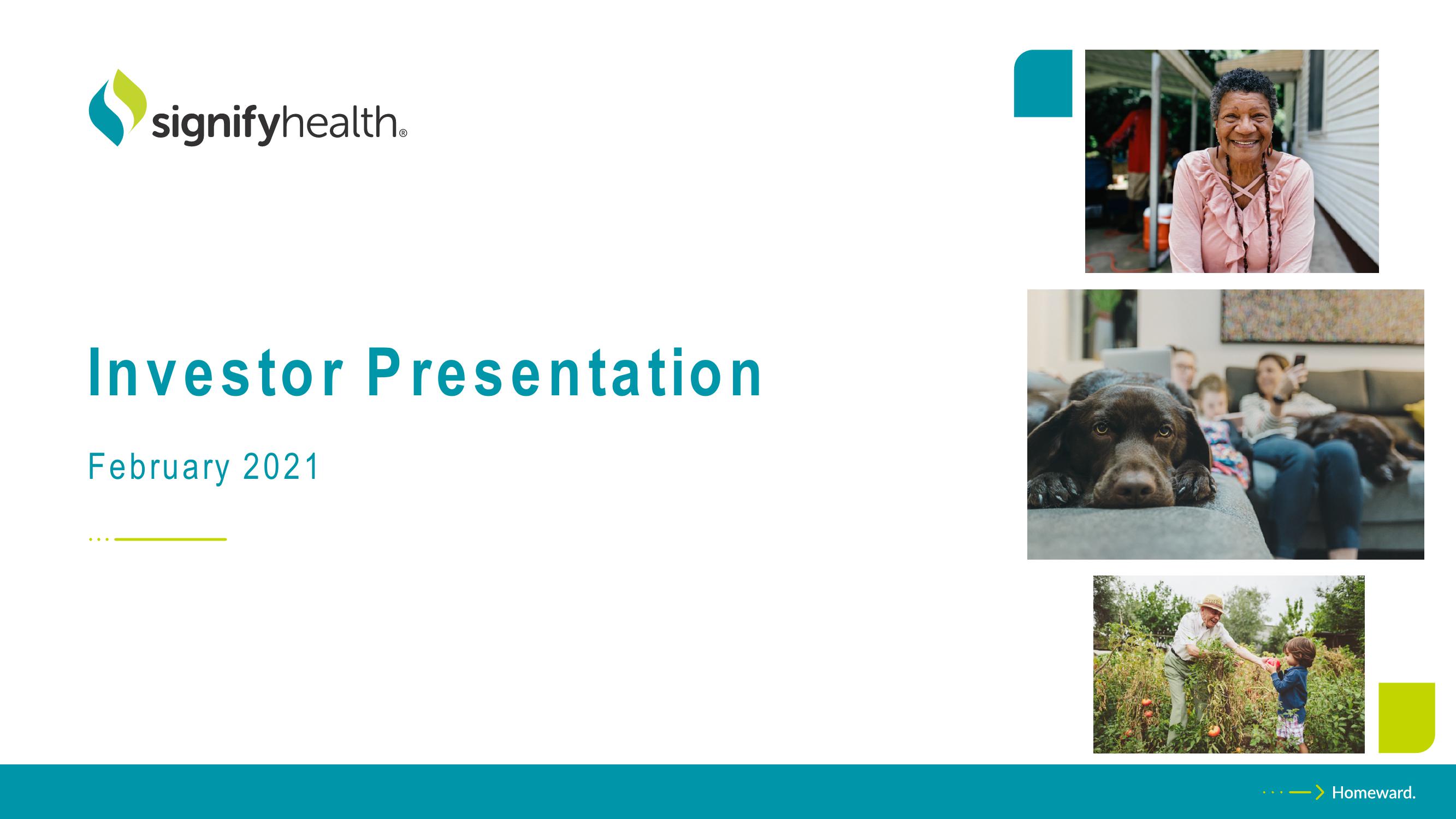 Signify Health Investor Presentation Deck image