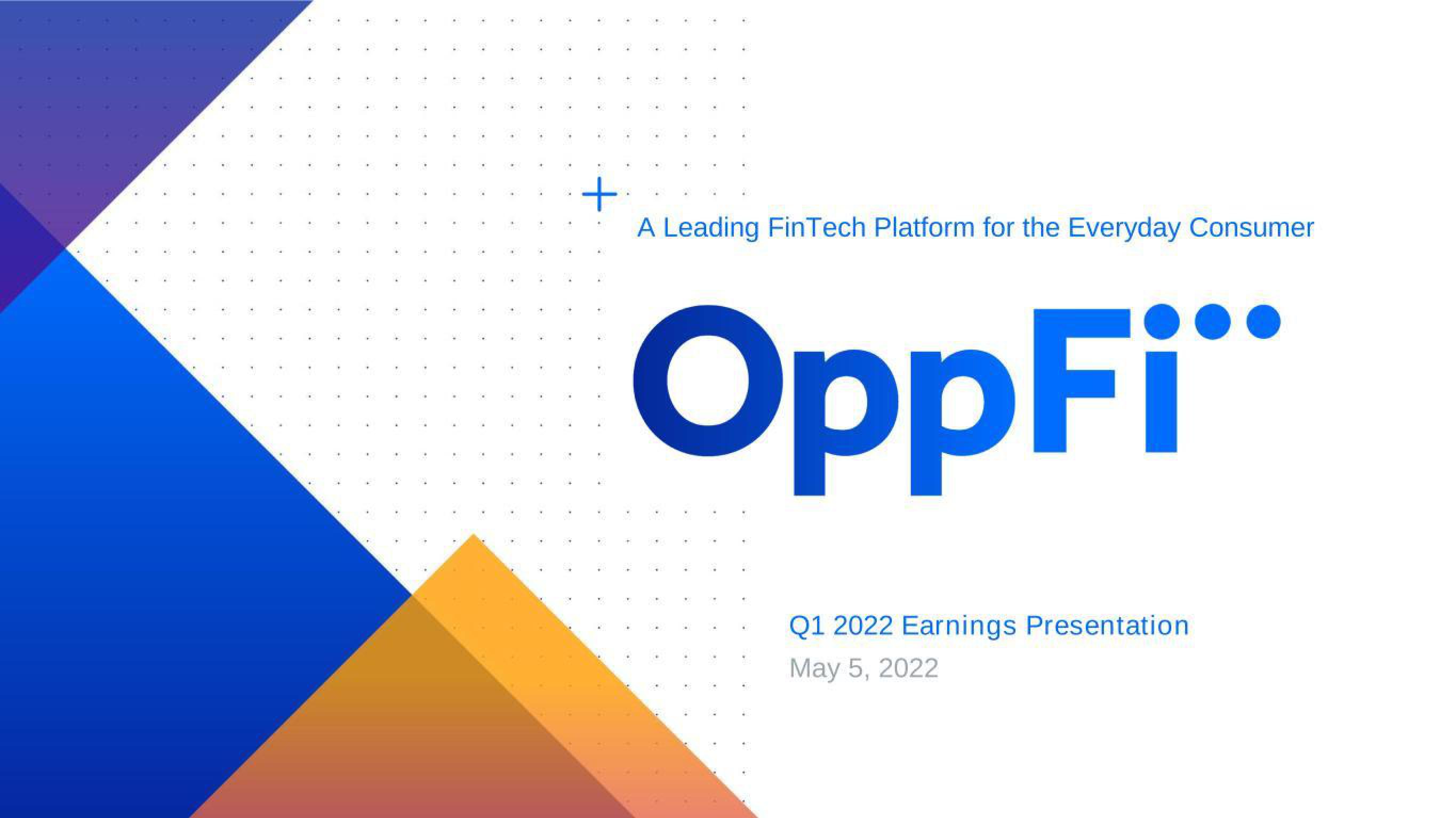 OppFi Results Presentation Deck image