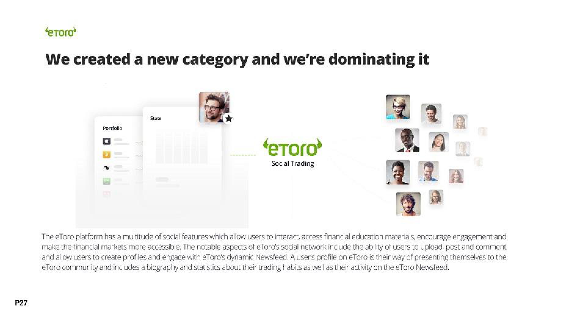 eToro Results Presentation Deck slide image #27