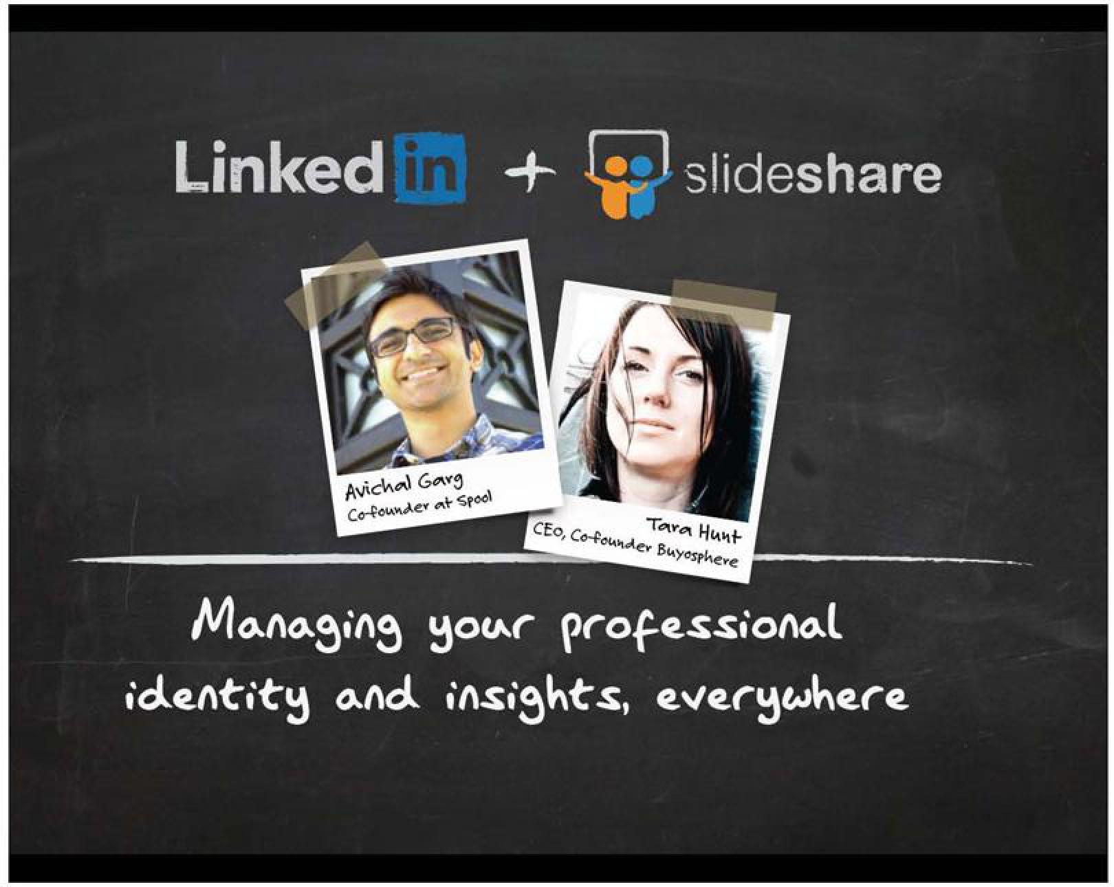 Linkedin Acquires SlideShare slide image #5