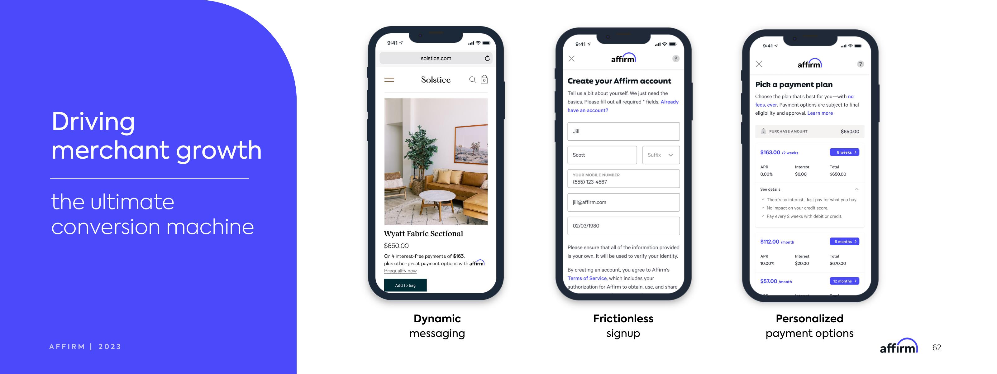 Affirm Investor Day Presentation Deck slide image #62