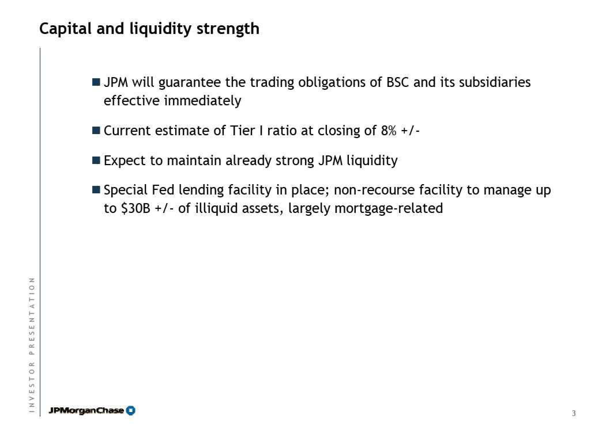 J.P.Morgan Acquires Bear Sterns slide image #4