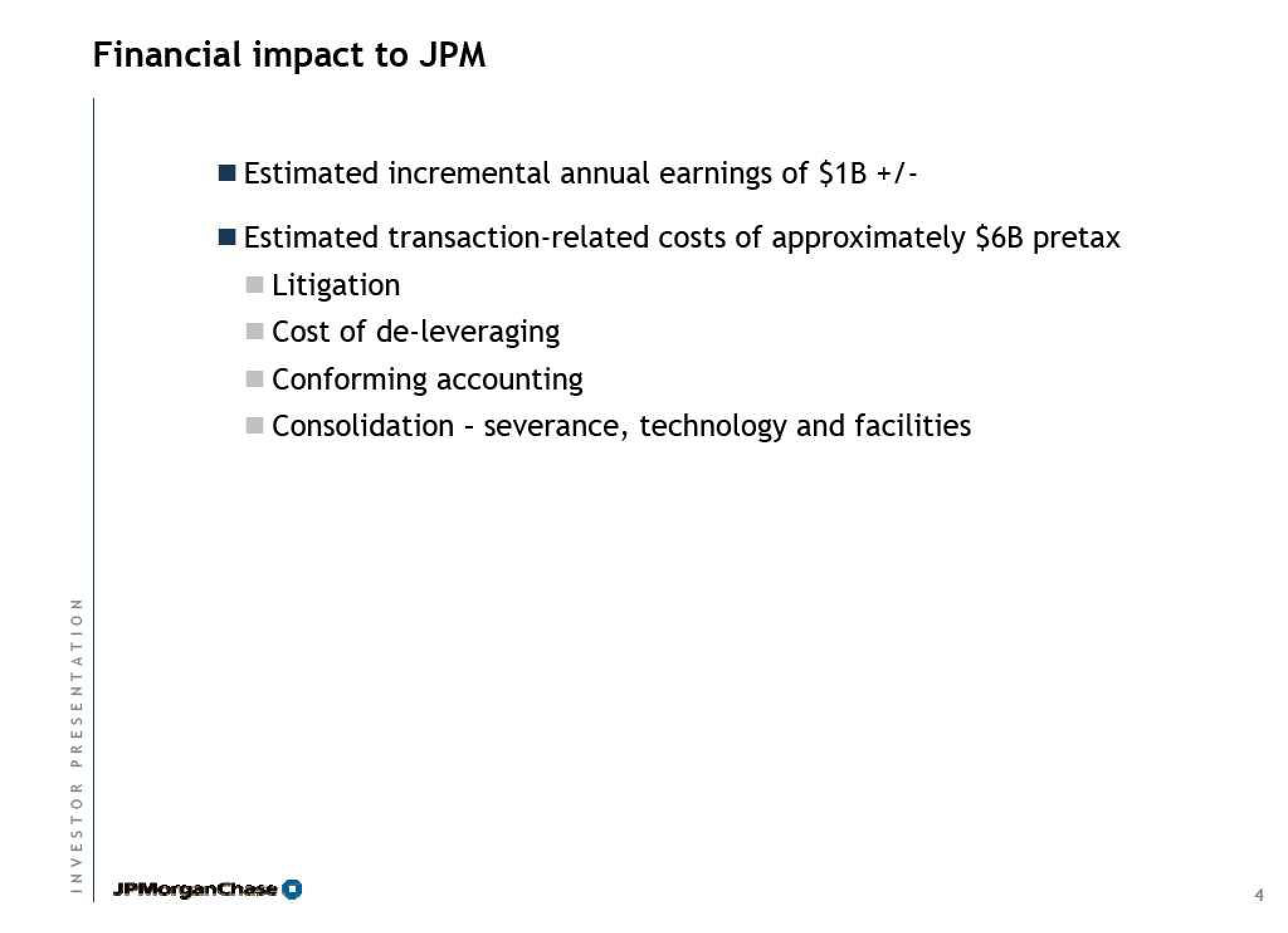 J.P.Morgan Acquires Bear Sterns slide image #5