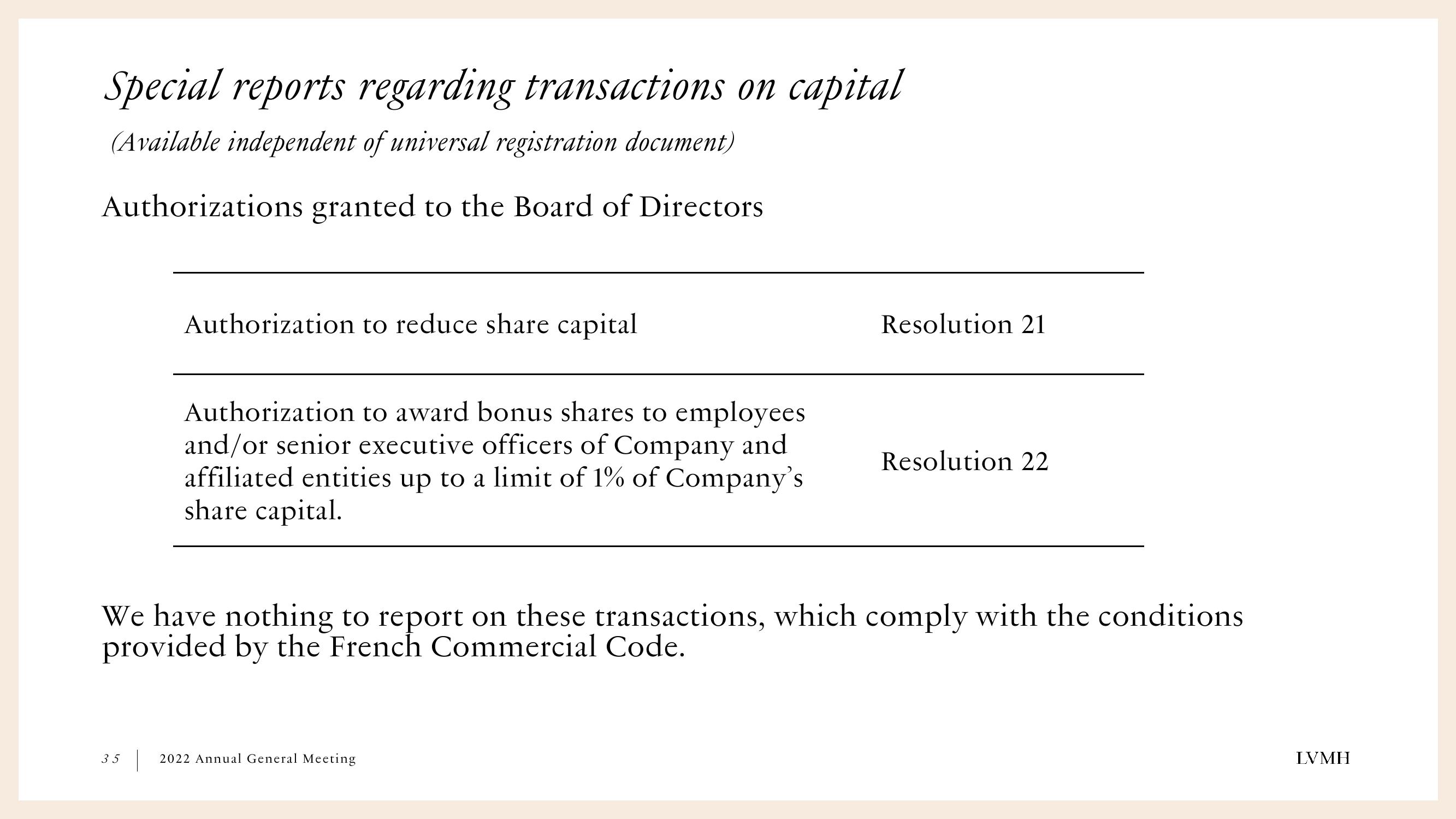 LVMH Results Presentation Deck slide image #35