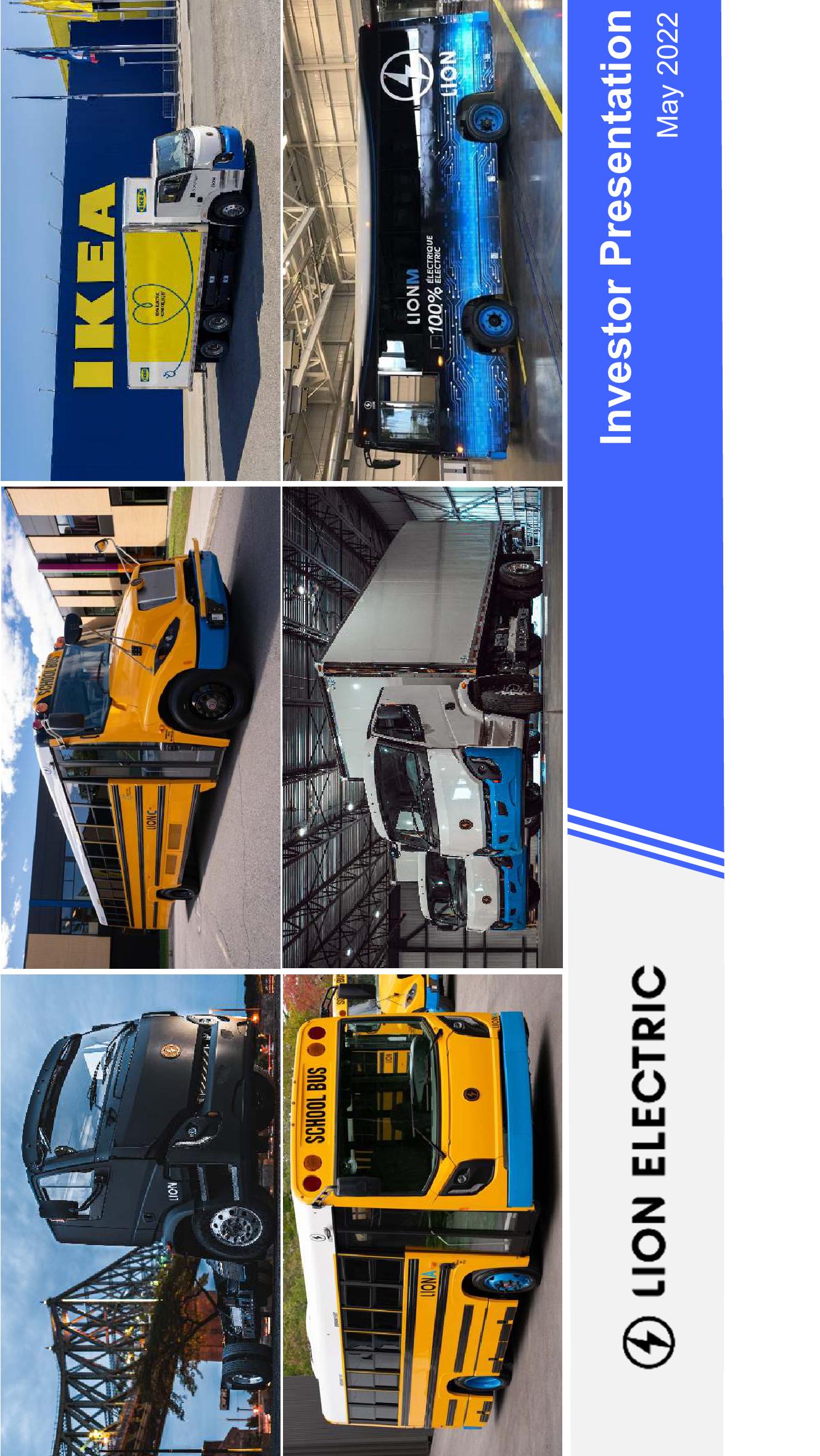 Lion Electric Investor Presentation Deck image