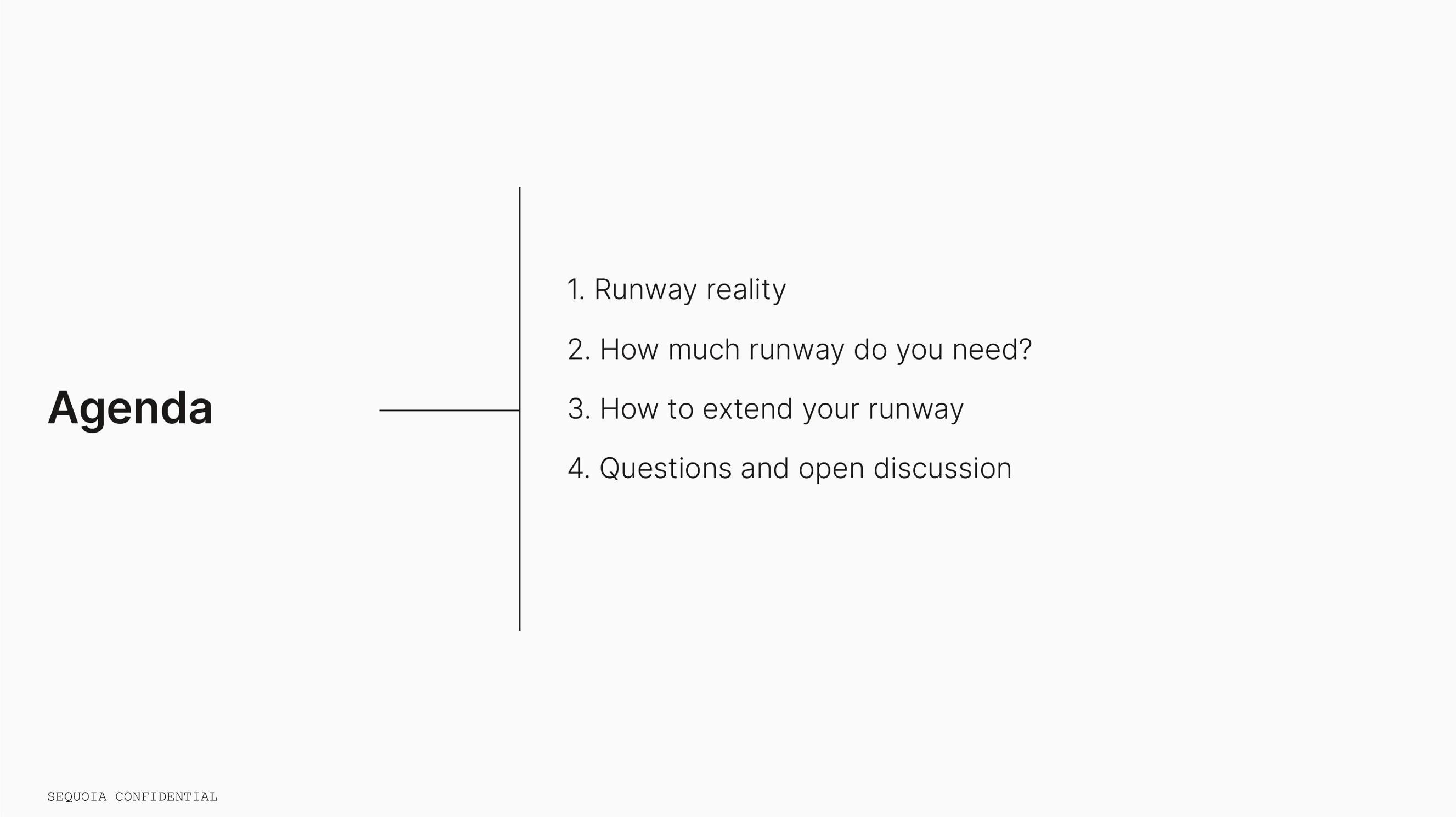 Sequoia Capital: Extend Your Runway slide image #2