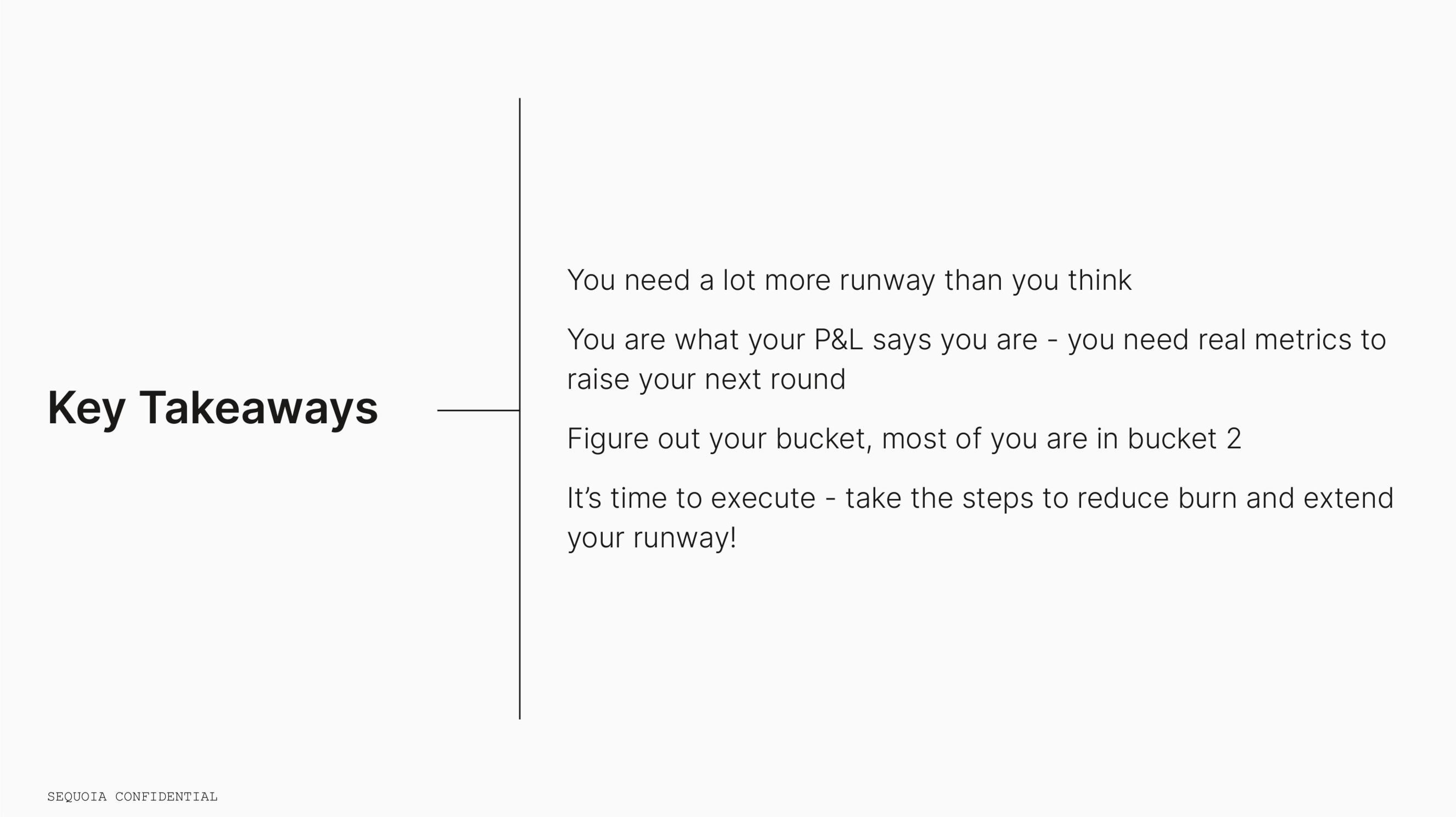 Sequoia Capital: Extend Your Runway slide image #23