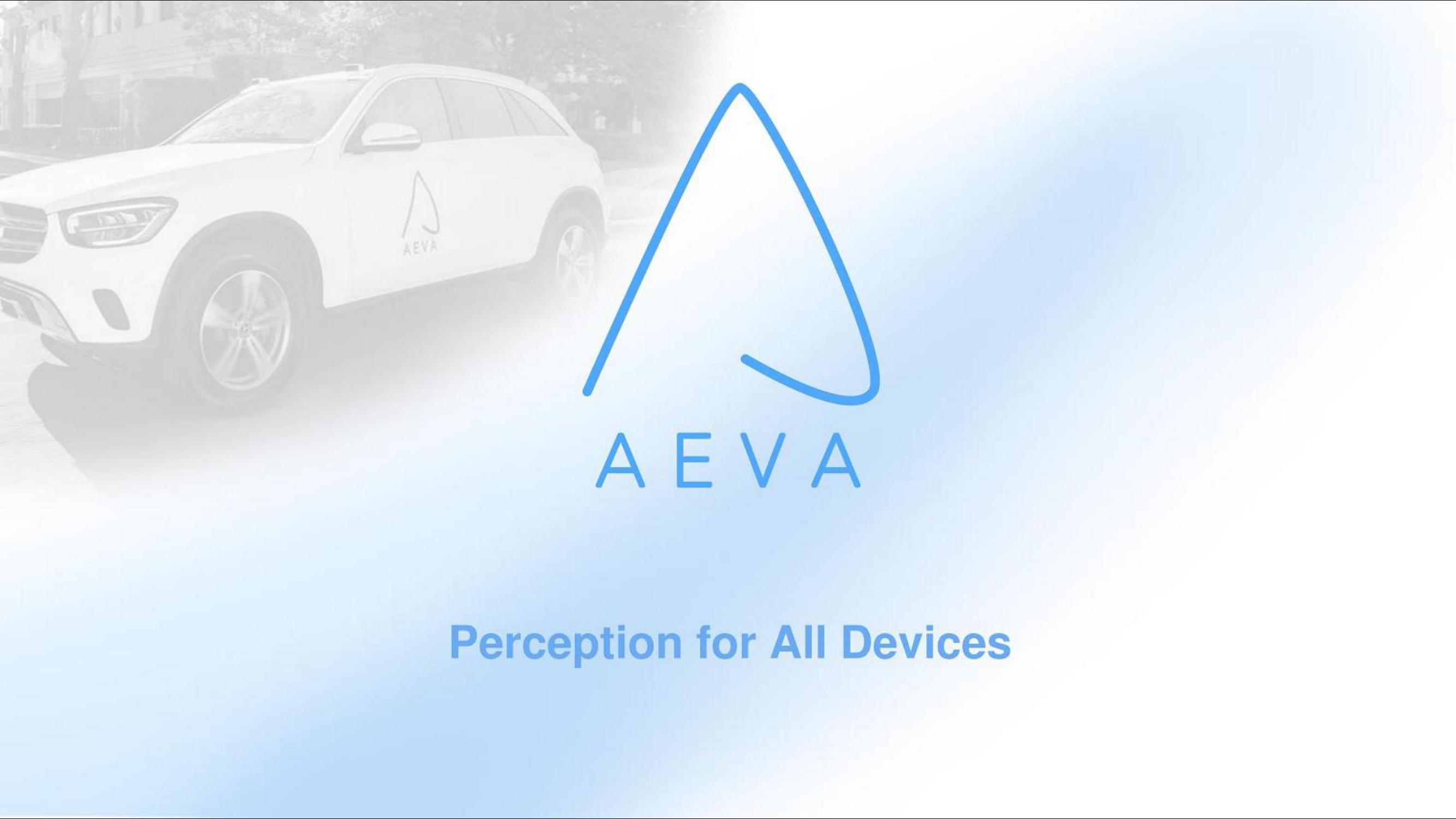 Aeva SPAC Presentation Deck slide image