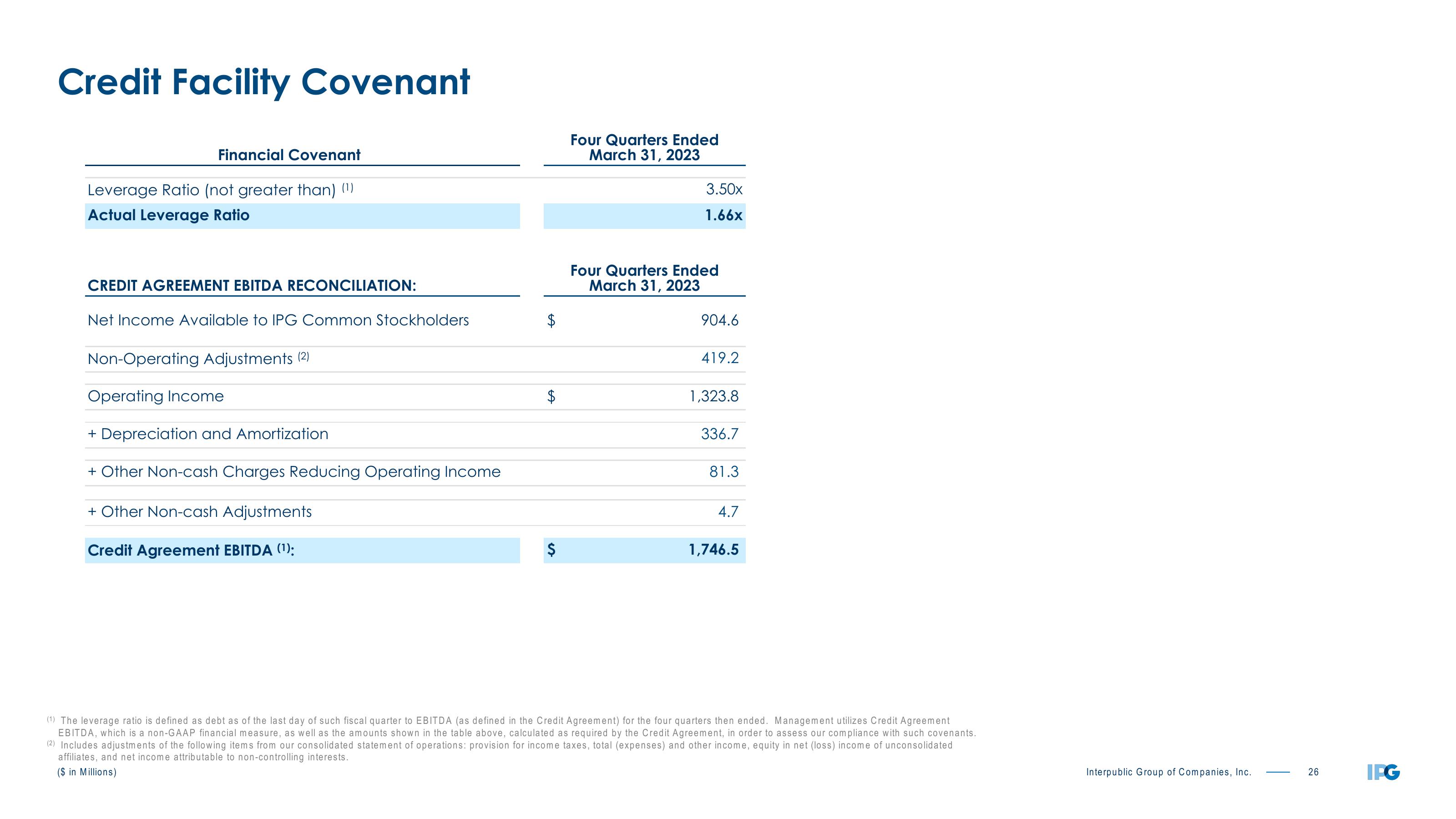 First Quarter 2023 Earnings Conference Call slide image #26