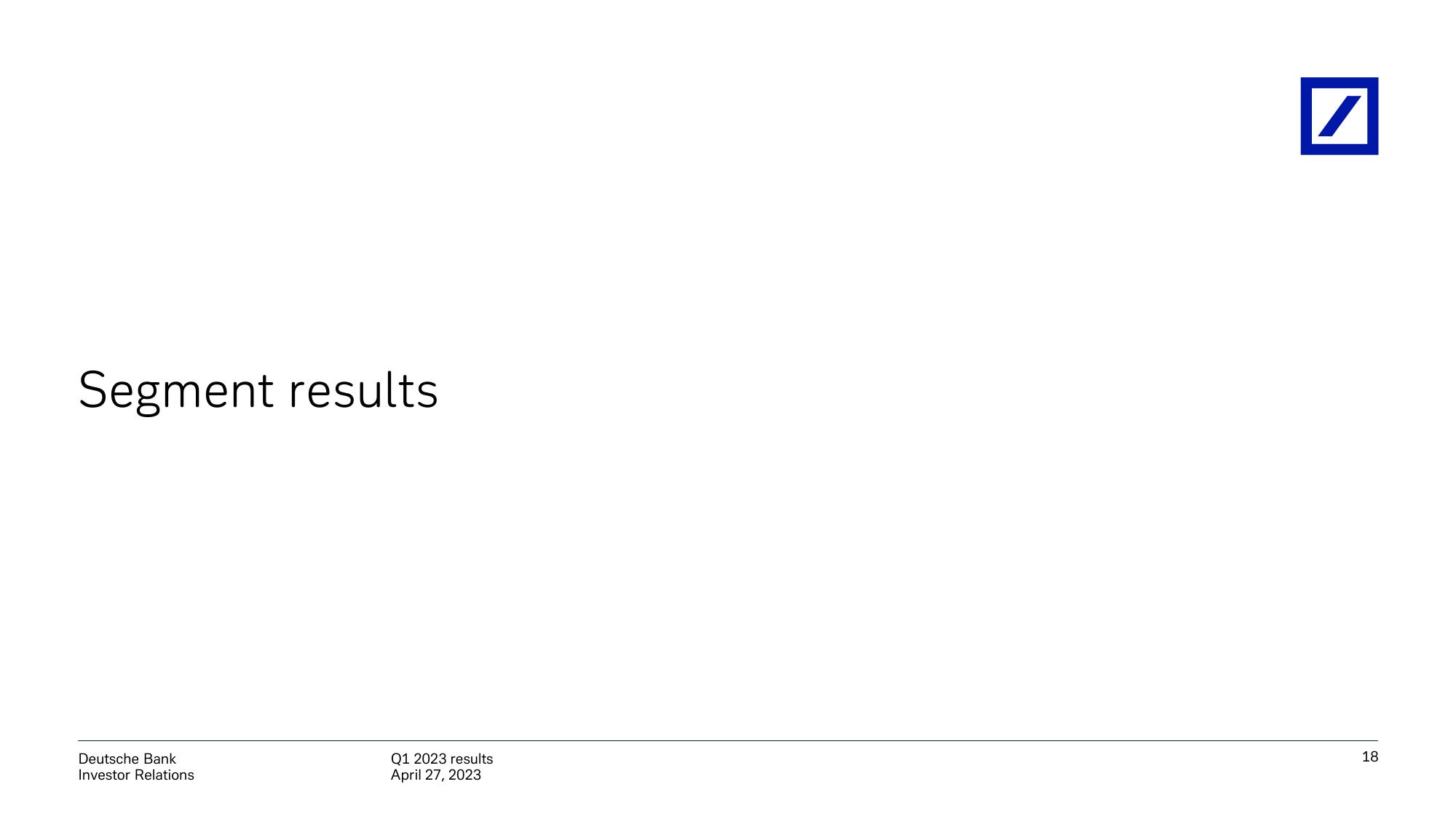 Deutsche Bank Results Presentation Deck slide image #19