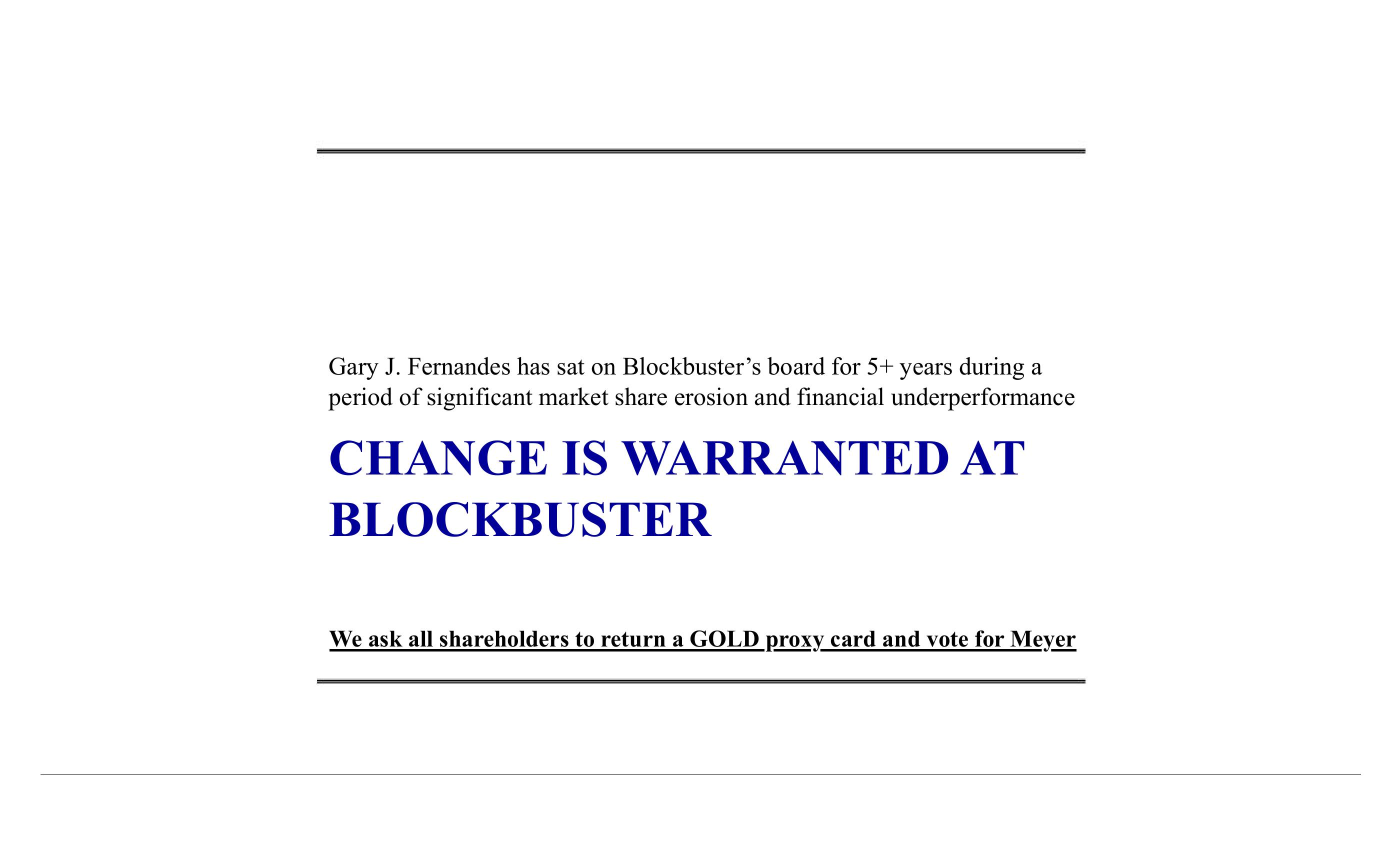 Blockbuster Video Activist Presentation Deck slide image #5