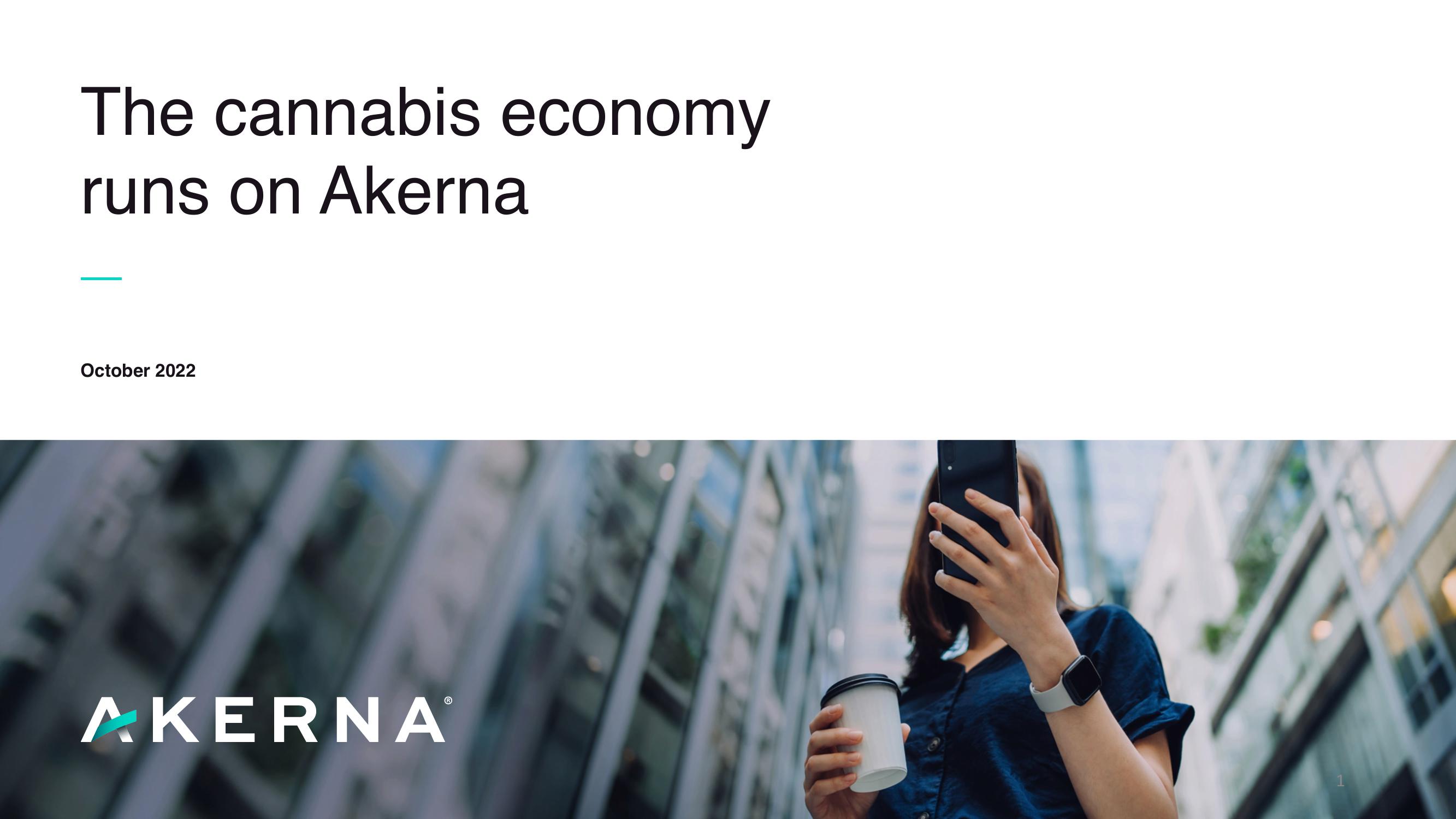 The Cannabis Economy Runs on Akerna image