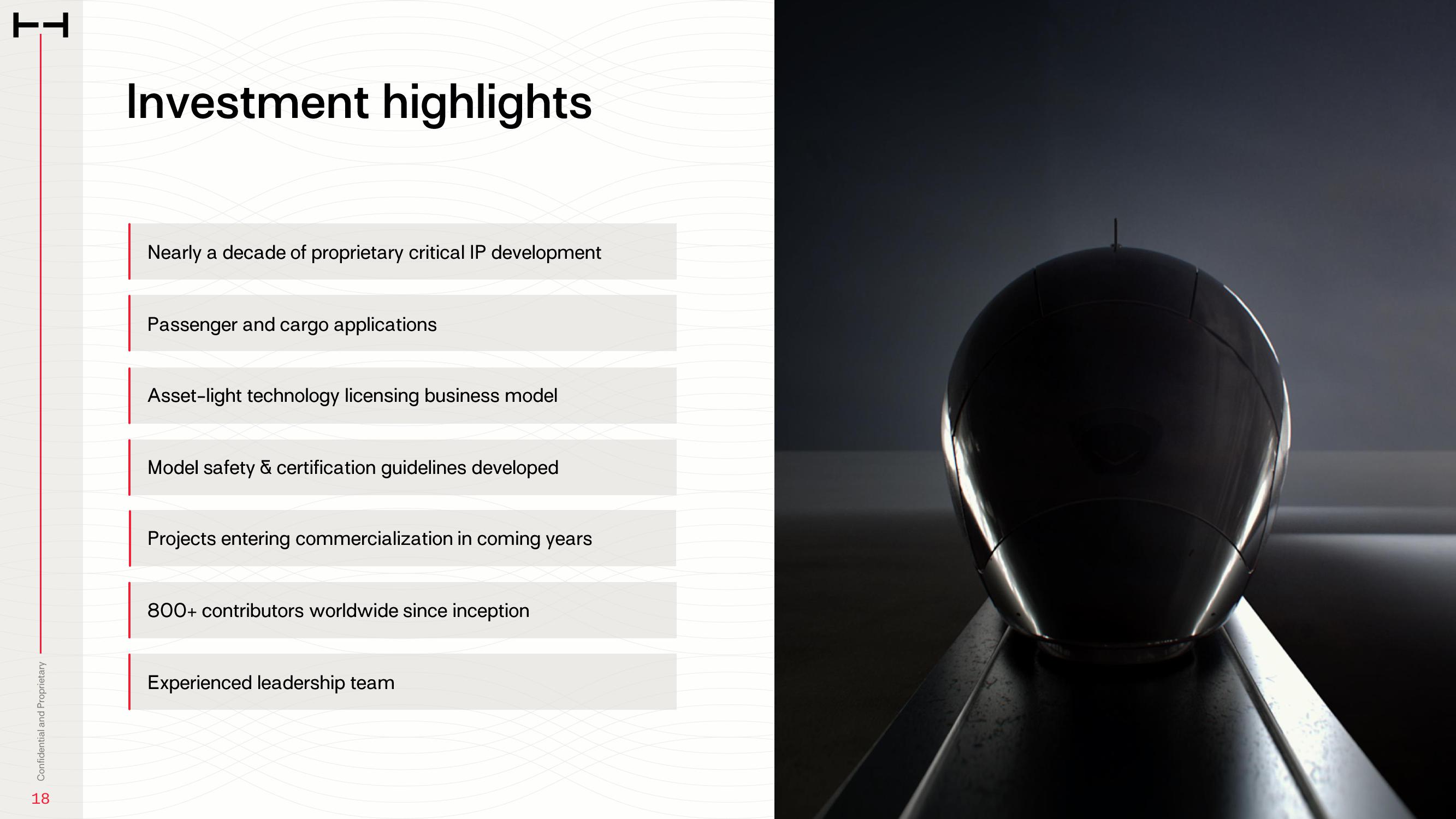 HyperloopTT Investor Presentation Deck slide image #18