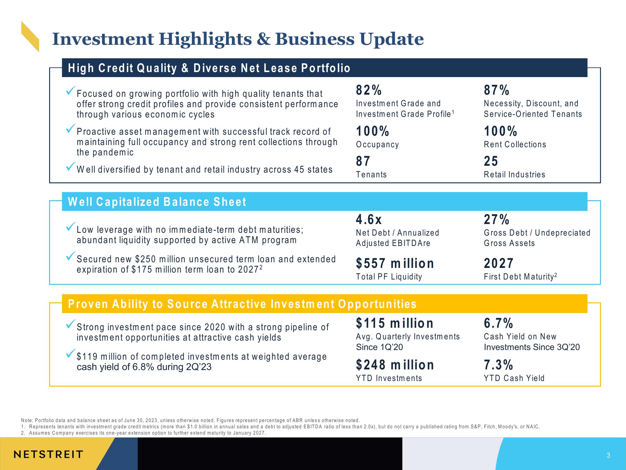 Netstreit Investor Presentation Deck slide image #3